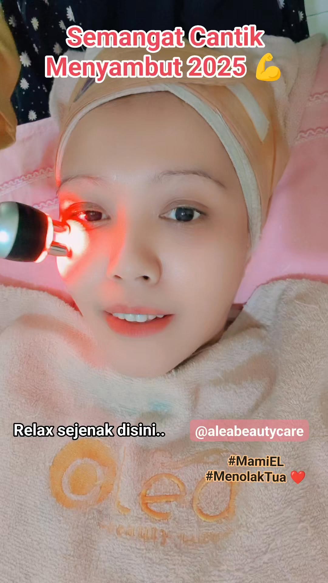 Berhubung Akhir Tahun banyak PR yg harus dikerjakan, its okey not holiday..๐
Yuk ah Manjain muka dulu kitah disini biar kerutan gak dekat2, walaupun gak bs menghindar tp kerutan bisa ditunda yach.... Semangat Cantik Menyambut 2025 ๐ช๐ค
.
.
#MamiEL #MenolakTua #SemangatCantik2025 #Aleabeautycare #BeautySolution #Welcome2025