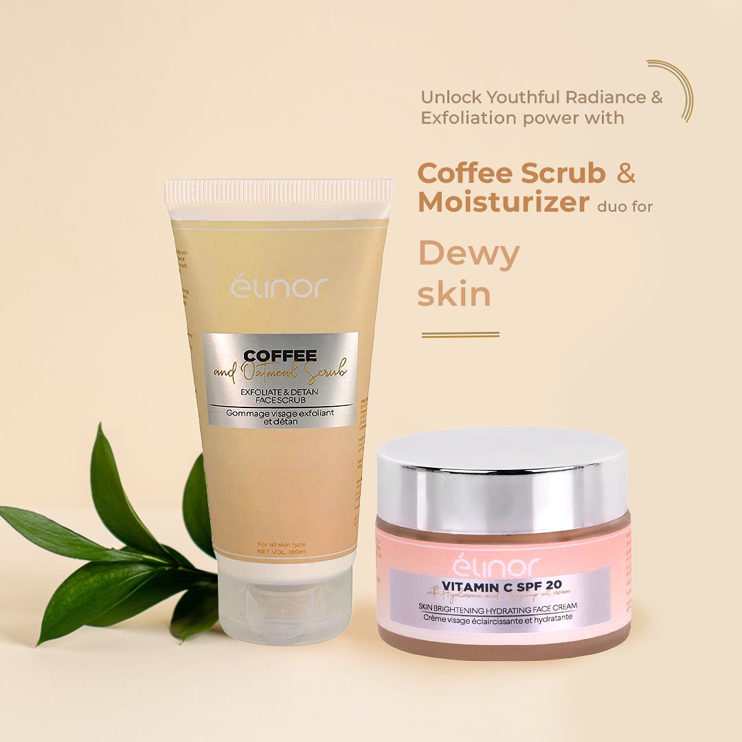 Coffee Bliss and Sun Shield: Treat your skin to the goodness of Coffee scrub and Vitamin C SPF 20 cream🧡
Shop now
www.buyelinor.com
.
.
.
.
.
.
.
#elinor #elinorbeauty #elinororganic #explore #explorepage #fyp #skincare #skincareroutine #skincaretips #skincareproducts #organic #organicskincare #sulphatefree #parabenfree #sosfree #selflove #selfcare #glowingskin #orgaincproducts #summeressential #natural #glowup #summerskincare #scrub #coffee #moisturizer