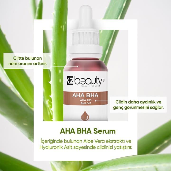 AHA BHA Serumu ile cildinizdeki görkemi ortaya çıkarın. Bu özel serum, cildinizdeki ölü hücreleri nazikçe uzaklaştırır ve cildinizi yenilerken, mat görünümü giderir ve gözeneklerinizi temizler. 🥰
AHA ve BHA içeriği sayesinde cildiniz daha pürüzsüz, genç ve ışıltılı bir görünüm kazanır. Doğal güzellik için AHA BHA Serumunu deneyin ve cildinizdeki farkı hissedin! 🤍✨
Türkiye'nin Her Yerine Kargo İmkanı! 📦
Online Alışveriş İçin www.kzbeauty.com.tr 💌
#kzbeauty #ciltserumu #ciltbakımı #skincare #aydınlatıcı #trendyol #brighteningserum #brightening #lekegiderici #koyuleke #serum