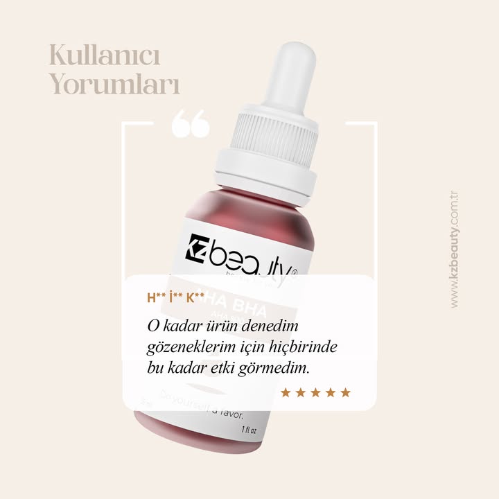 KZBeauty'i tercih ettiğiniz için teşekkür ederiz. Görüşleriniz bizim için çok değerli. Çok teşekkür ederiz.