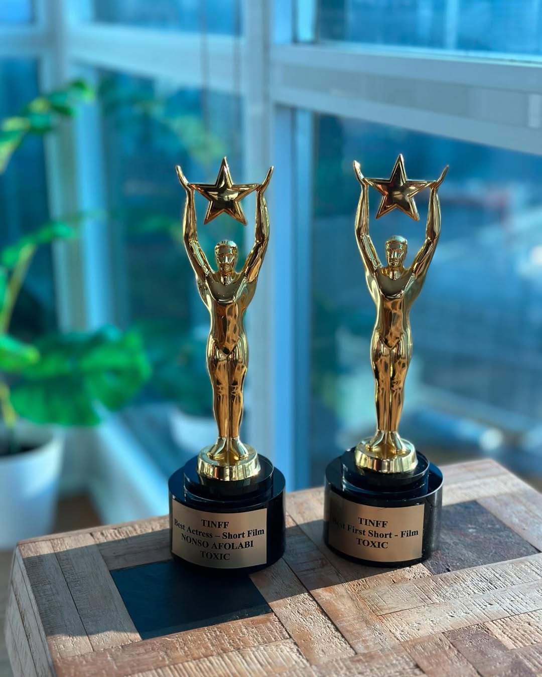 WE WON !!!!!!!!!
Best actress ( short film ) - Nonso Afolabi
Best first short film - TOXIC
I have so much to say, but I’ll keep it brief. First, I want to thank God for the wisdom to write TOXIC . Never written a script in my life and God did this !!!!
To my incredible husband @lasisielenu ,thank you for always standing by me and giving me all the support I need. No matter how tired or stressed you are , you make yourself available for me ❤️❤️
To my director @benchiadika ,thank you for believing in me, even when I didn’t believe in myself. You were busy but still took out time to direct this goodness .
To my amazing co-actor, @ichie_fuego you’re a natural talent, and I can’t wait for the world to see how brilliant you are.
Mr. Otunba @otunbasamuel my gifted cinematographer, your gentle nature and skill are unmatched—everyone who’s seen TOXIC has asked, Who shot this? Thank you.
@officialbovi , i appreciate you always making time to listen to me, watch TOXIC and offer your honest feedback. I originally named the movie *Toxic Love*, but your advice to drop the ‘Love’ was spot on.
To everyone else who has been a part of this journey, I don’t take your support for granted.
Thank you so much to @tinffestival for recognizing me. I’m beyond grateful!!
#shortfilm #awardwinner #bestactress #bestfirstshortfilm #toxic #tinff2024
