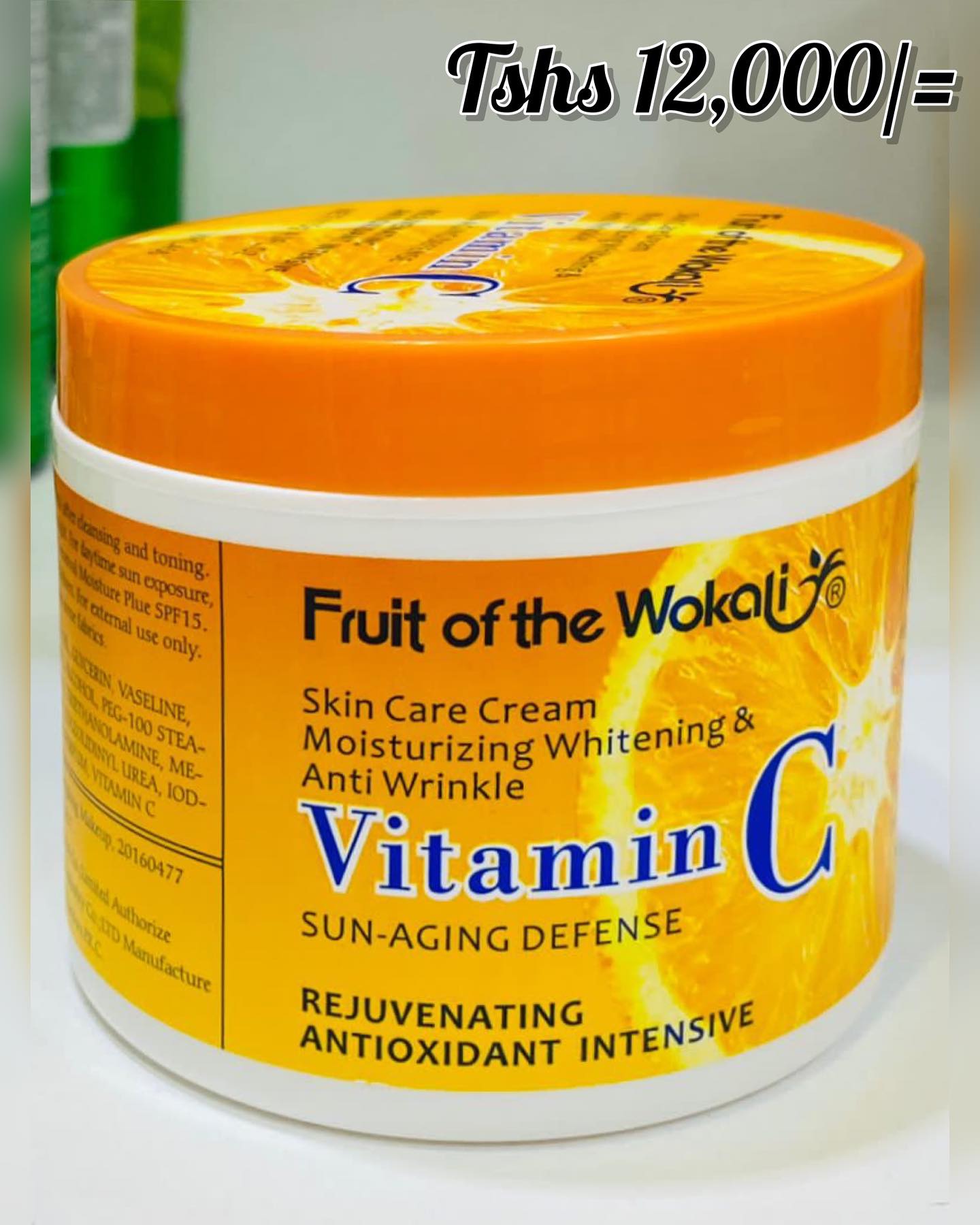 VITAMIN C SKIN CARE CREAM
-Tshs 12,000/=
💫Inasaidia kuondoa wrinkles (makunyanzi)
💫Inang'arisha ngozi
💫Inasaidia ngozi isizeeshwe na miale ya jua
💫Inaipa ngozi unyevu na kuisaidia isikauke
💫MBEYA MJINI UTALIPIA BAADA YA KULETEWA NA KUPOKEA
-(Mikoani utatumiwa kwa uharaka na uaminifu)
💫☎️-0673324537