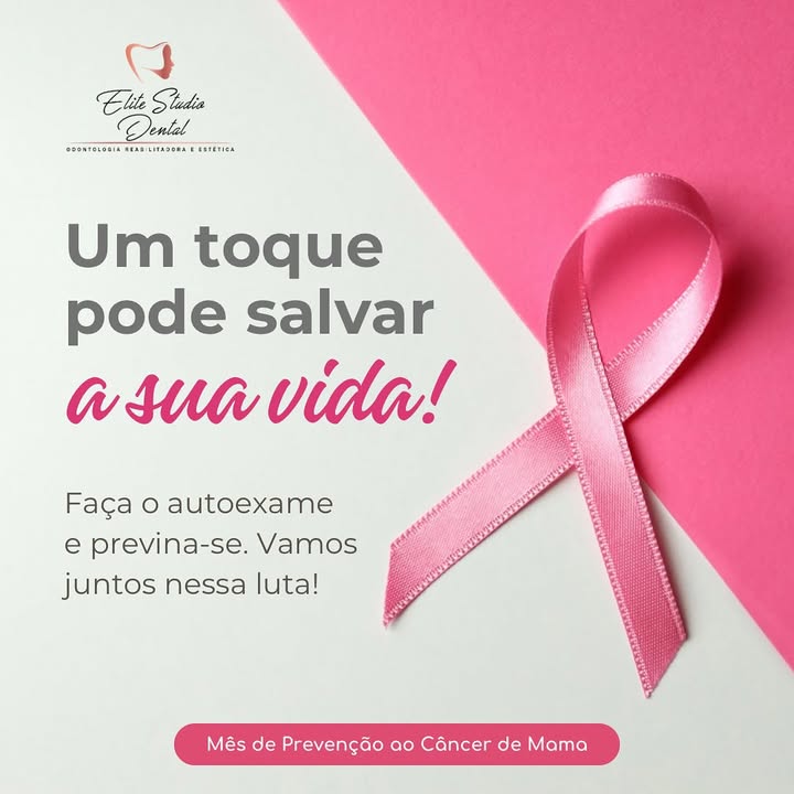 🎀 Outubro Rosa com ele a lembrança de que a prevenção é o melhor caminho! O autoexame e os exames regulares são aliados essenciais na luta contra o câncer de mama. Um simples toque pode salvar vidas!
Vamos juntos nessa causa tão importante, conscientizando e cuidando de quem amamos. 💗
#OutubroRosa #PrevençãoÉAmor #Autoexame #CâncerDeMama