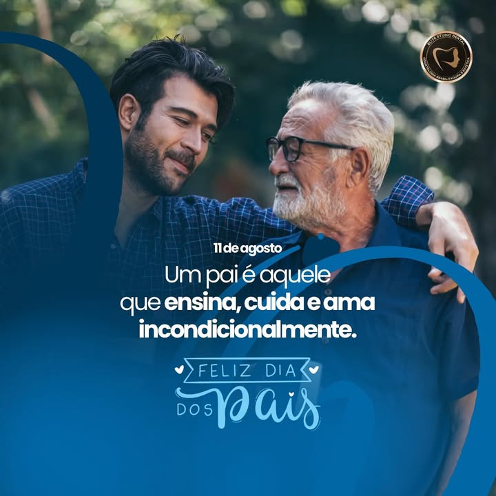 👨⚕️ Feliz Dia dos Pais! 👨⚕️
Hoje celebramos todos os pais que com amor e dedicação cuidam das suas famílias, e inspiram os seus filhos a serem a melhor versão de si mesmos. Sabemos que ser pai é um desafio diário, mas também é uma das maiores alegrias da vida.
A todos os papais, nosso muito obrigado por serem esses exemplos incríveis! 💙
#FelizDiaDosPais #DiaDosPais #SorrisosQueTransformam