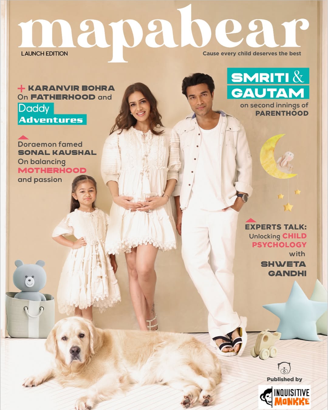 Super stoked to be on the first cover of @mapabear_india, India’s pioneering digital magazine for Parents.
The magazine has everything from parenting hacks, tips on the right nutrition for your kids to your favourite celeb parents talking about their parenting journeys.
Photography @shrutitejwaniphotography
Hair & Makeup @enehance
Outfits @jasmineandalaia