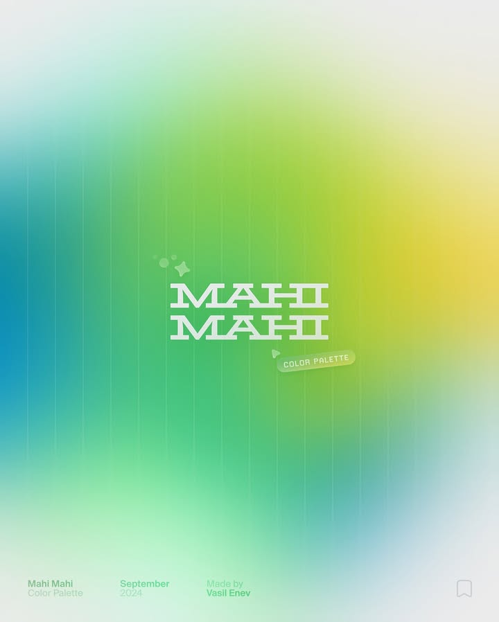 🐠 Mahi Mahi • Color Palette
Hey everyone! I just finished the final gradient in my 3-gradient series. This one’s all about fresh greens and vibrant turquoise tones, ideal for any graphic and ui project. Swipe to see the full palette! 🎨
What does this gradient remind you of? Let me know in the comments below! 💌
•
#stunninggradients #colorpalette #designinspiration
#gradient #gradients #colors #palette #graphicdesign #graphicdesigner #dotuiux #uiux #ui #wallpaper #typography #uitrends #designtrends #mahimahi #colorinspiration #designtips #figma #adobe #creativecloud #communityxadobe#uicolors