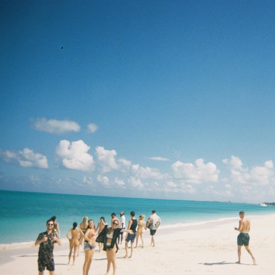 Film from when I flew 15 of our crew down to Turks on a G5 to ask Cass to marry me 💍 memories to always cherish
