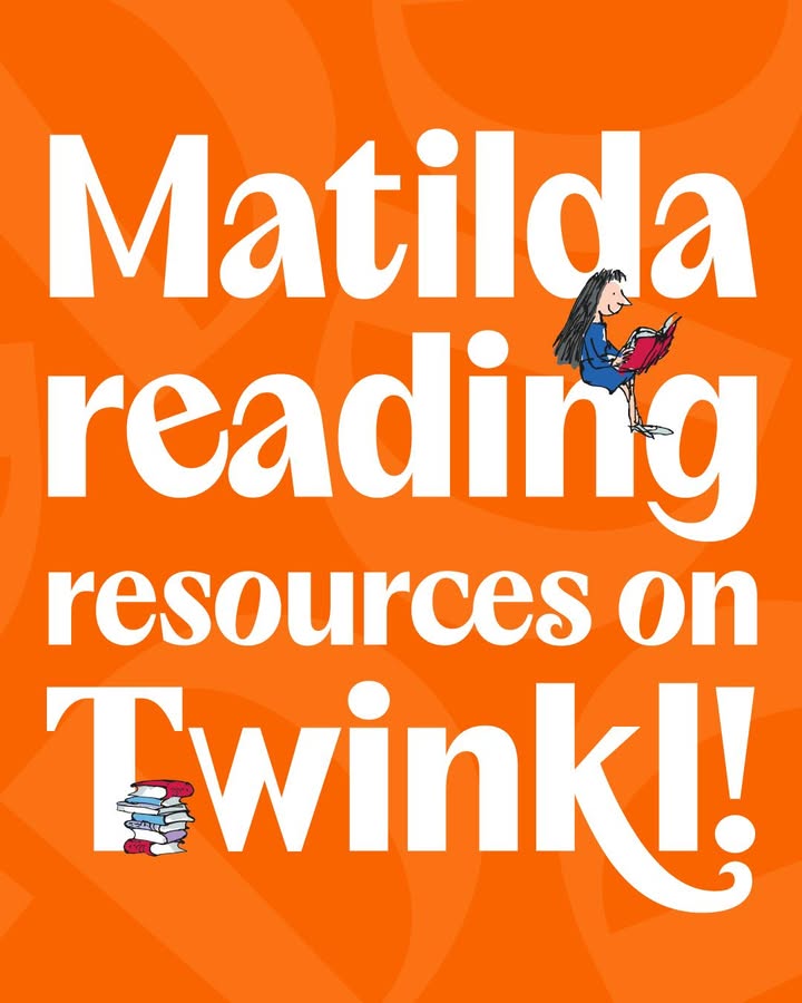 Did you know we have FREE Matilda resources on @twinklresources? Perfect for inspiring budding bookworms as well as reluctant readers - start exploring via the link in our bio!