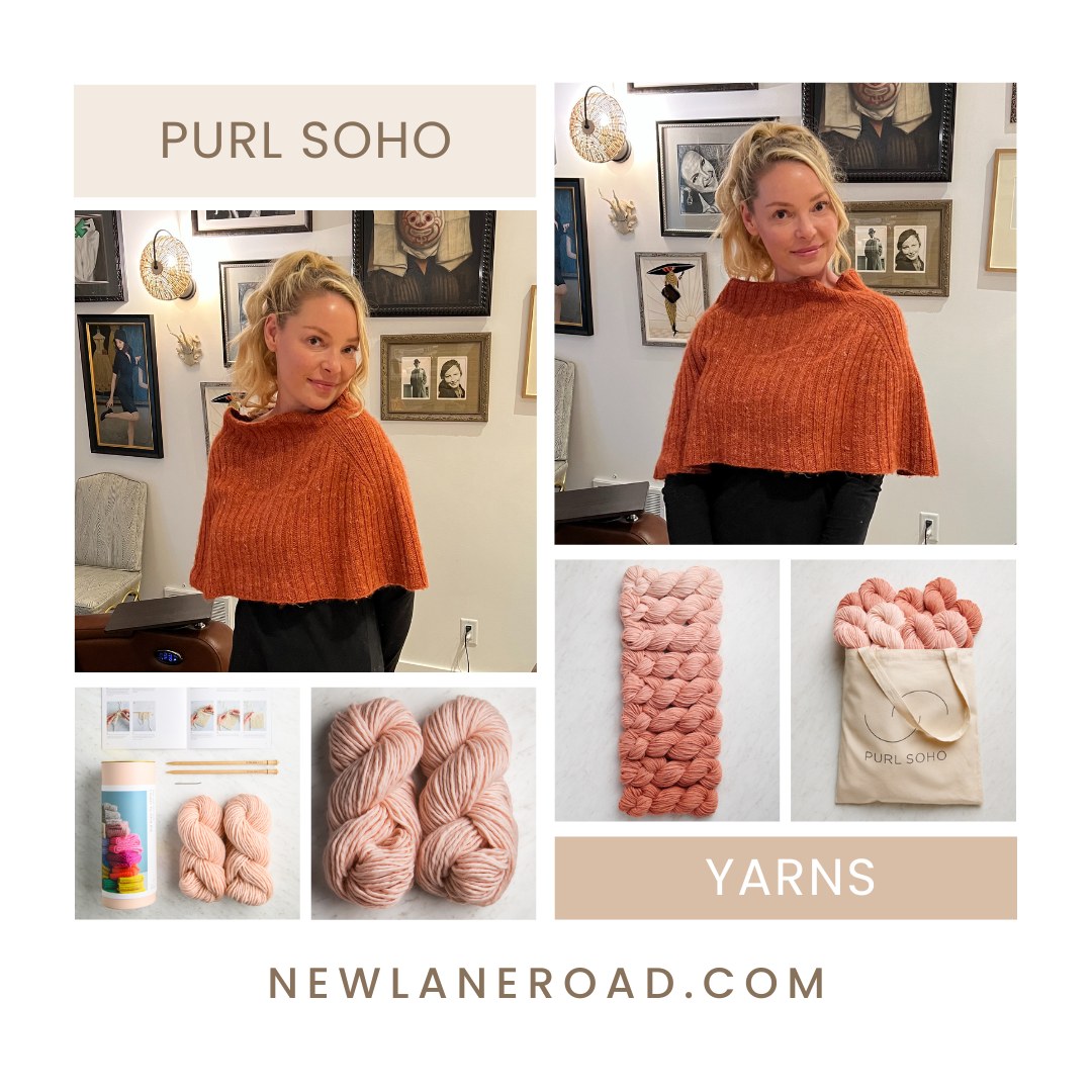For my birthday, my incredible mom knitted me this Simple Ribbed Shrug using the softest @purlsoho yarn (and their free pattern!)—and I have to say, I’ve never worn anything that felt more special!
Purl Soho has long been my go-to for beautiful, high-quality yarns, which is why I’m beyond thrilled that my store @newlaneroad is now their exclusive retail partner!
New to knitting? The Learn To Knit Kit makes it easy—no stress, just confidence-boosting instructions and inspiring yarn to guide you from your first stitch to a beautiful handmade scarf.
Ready for something extra special? The Nine Note Bundle features nine carefully curated skeins in a breathtaking color gradient, made from ultra-soft merino and baby alpaca for a project that’s as gorgeous as it is rewarding.
Whether you're a beginner or a pro, we’ve got something just for you. Shop now while these beautiful yarns are on sale! Tap the link in my bio to shop, learn, and download free patterns today!
#NewLaneRoad #NLRM