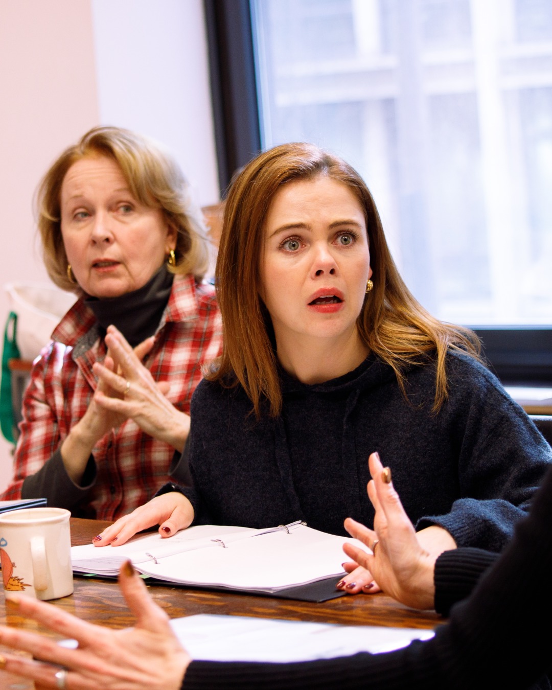 ☘️ Step Inside the Rehearsal Room for IRISHTOWN 🎭
With less than two weeks until the first preview, the IRISHTOWN cast and creative team are hard at work, bringing this wickedly funny new play to life. Take a peek at these behind-the-scenes photos by Monica Patten! @lemonmonn
Be among the first to experience Ciara Elizabeth Smyth's new comedy IRISHTOWN—previews begin April 2, 2025!
#IrishRep #Irishtown #IrishtownPlay #IrishRepertoryTheatre #OffBroadway #IrishTheatre #NewIrishWriting #NewWorks #IrishDrama #IrishComedy #DerryGirls #SaoirseMonicaJackson #CiaraElizabethSmyth #Playwriting #TheatreArtists #KateBurton #RogerClark #BrendaMeaney #KevinOliverLynch #AngelaReed #nicolamurphydubey #worldpremier