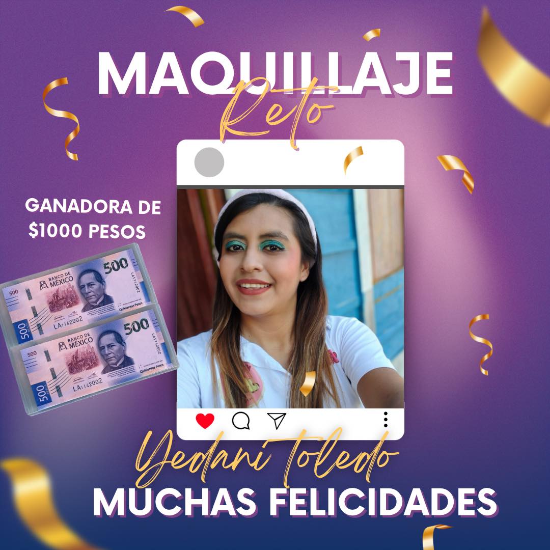🎉✨FELICIDADES AT Yedany✨🎉
Eres la ganadora de nuestra rifa especial por participar en el reto de maquillaje de época😍💄🙌🏻! 🎁
Este reto no solo fue una oportunidad para divertirnos y aprender a maquillarnos mejor, sino también para demostrar que cuando te atreves, te involucras y te disfrutas el proceso… ¡pueden llegar regalos maravillosos! 😎😍 🤑
💫 Así que ya sabes: mientras te maquillas, te diviertes y creces, también puedes ganar premios increíbles. ¡Gracias por ser parte de esta experiencia!
#RetoDeMaquillaje #MujeresFarmasi #GanaDiviérteteYBrilla #TeamInquebrantables