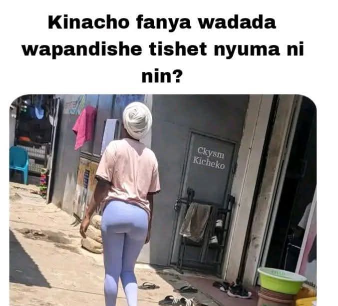 Nimelala usiku mzima Nimemkumbatia,
Basi ye si Akadhani Ndio Anapendwa aah ๐ฉโโค๏ธโ๐โ๐จ Asijue Mwenzie Kumbe Nimefanya kusudi tu Kumshikilia hivyo Asije Akaiba Vitu vyangu maana hawaelewekagi hawa Weeeeh ๐๐๐ ๐โโ๏ธ