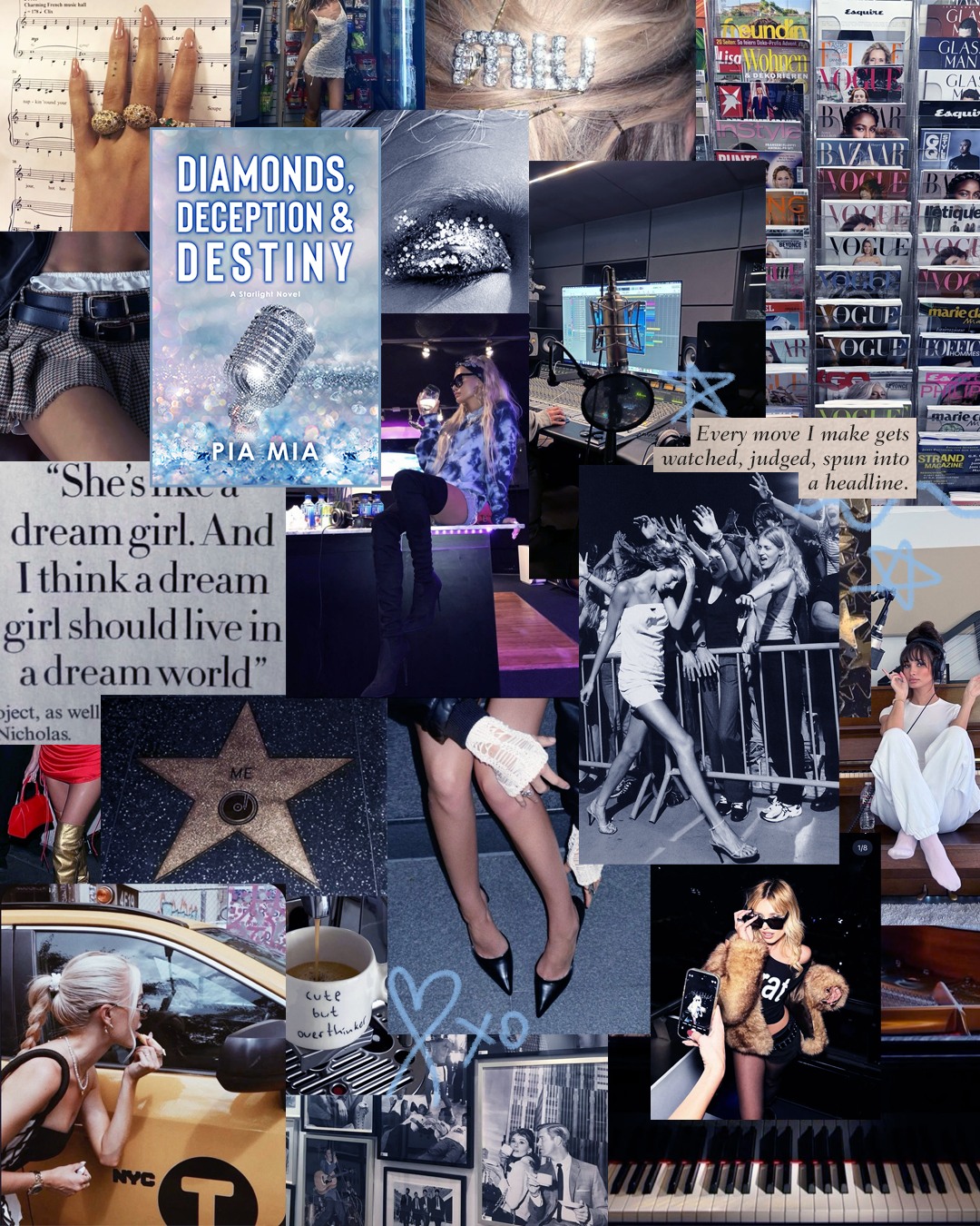 this summer’s most addictive romance is wrapped in sequins, secrets, and stardom
💎 Diamonds, Deception & Destiny by @piamia hits shelves July 29!