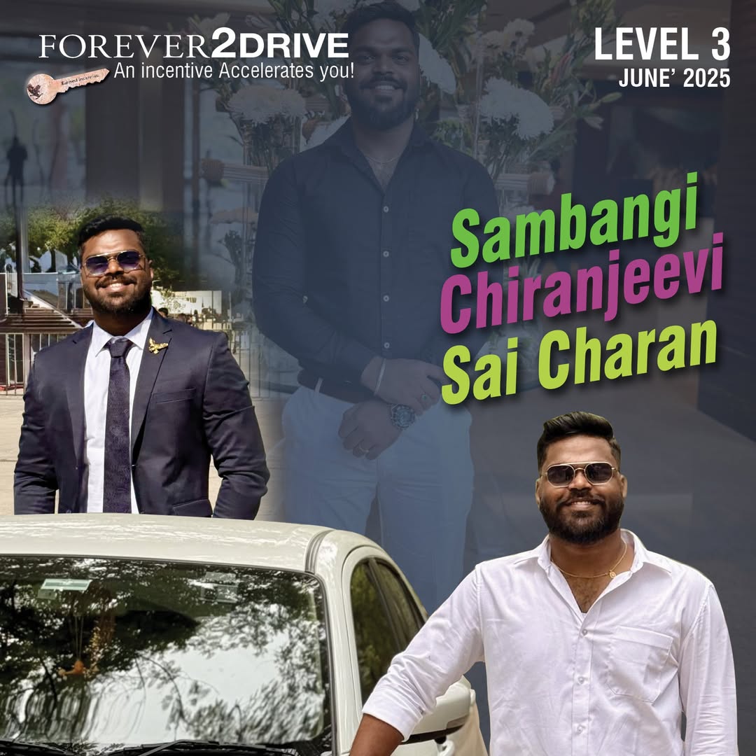 Congratulations to the Forever2Drive Level 3 Qualifiers for the Month of June 2025!
Sambangi Chiranjeevi Sai Charan
#recognitions #congratulations