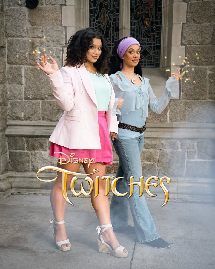 “The light will always find a way” ☀️🌙
If you’re wondering what we’ve been up to this month it’s watching our fave Halloween DCOMs 📺
What @disneychannel Original Movie are you 100% watching every October? 👀
#twitches #halloweencostume #disneychannel #nostalgia #blackgirlmagic #2000s #easyhalloweencostume #bffcostumes #sistercostumes