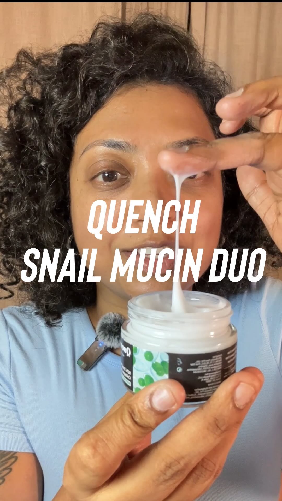 Ad | Deeply hydrate your skin this winter with the @quenchbotanics Snail Mucin duo โ itโs made in Korea and promises 72-hour hydration, and is great for oily and acne-prone skin (so glad I can recommend this because I get asked all the time)
Get 10% off on the Snail Mucin duo at @mynykaa!