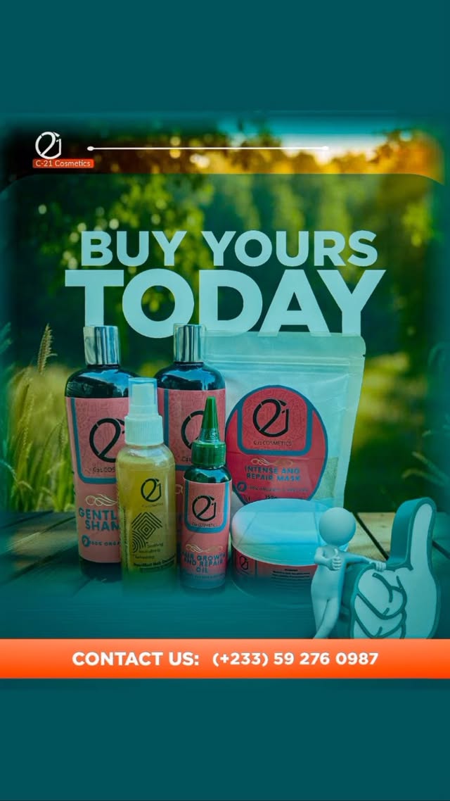 ✨ There’s nothing like the joy of finding hair products that actually work!
At C21 Cosmetics, our products have your hair feeling soft, healthy, and oh-so-beautiful every day.
We have the perfect formula to keep your crown glowing and healthy! 👑
What’s your go-to C21 product? Share your hair story in the comments! 👇
📌 Shop now and let your hair do the talking!
🛒 Click the link in bio to shop!
#C21Cosmetics #GoodHairDaysOnly #HairCareRoutine #HealthyHairGoals #HairCareProducts #NaturalHairCare #ProtectiveStyles #HairLover #C21HairCare #BeautyCommunity #HairCareJourney #C21Glow #NigerianBeautyBrand #HairConfidence #ShinyHairGoals #LoveYourHair