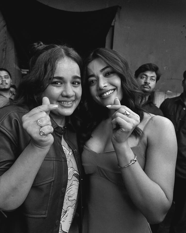 From being a fan of Rashmika Mandanna to standing beside her as a co-actor, this journey feels like a dream come true🧡. 💛I became her fan with Dear Comrade🤍, and my admiration only grew with Pushpa, Mission Majnu, and Goodbye. 🌟 Today, working alongside her is nothing short of surreal. Feeling truly blessed and grateful for this moment! 🥹✨#srivalli @rashmika_mandanna 😘😘😘😘
Love you nimge matthu naanu yavaglu nimma fan iruthini.💛
(Love you, and I will always be your fan🧡)
Coming to your screens soon - stay tuned 🎬🧿💛
#rashmikamandanna#srivalli #dreamsdocometrue#FanToCoActor#gratefulheart#fan#rashmikamandannafans#actorlife#comingsoon#newpost#explore