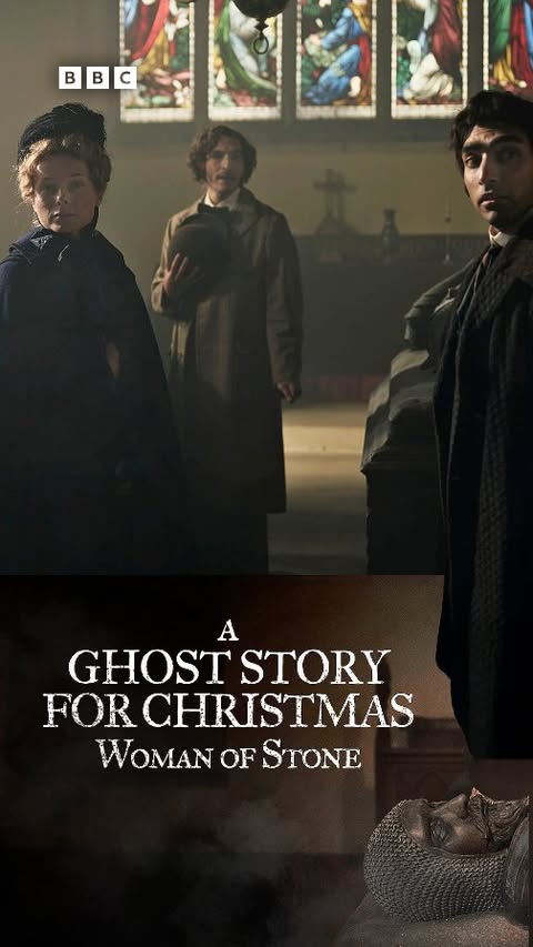 What to watch on Christmas Eve? A Ghost Story for Christmas, of course. Mark Gatiss makes his annual spooky return as writer and director with Woman of Stone, adapted from the story by E Nesbit. Mark bookends the story with E Nesbit herself, played by Celia Imrie, telling the story from her own perspective. Alongside: Eanna Hardwicke, Monica Dolan, Mawaan Rizwan, Phoebe Horn.
Eanna says: "It's a proper ghost story - mysterious, chilling, truly frightening."
📺 BBC Two and #iplayer - 10.15pm, 24 December.