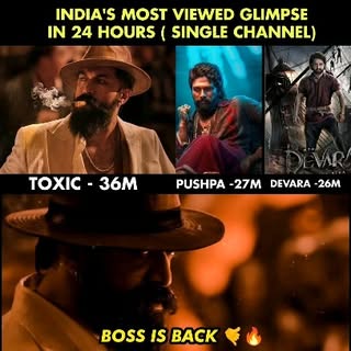 BOSS IS BACK 😌🤙
#Repost
@the_yashradhika @thenameisyash
#YASHBOSS #Yash #rockingstaryash #Toxicthemovie #nimmayash #rockybhai #radhikapandit #ayrayash #yathravyash #kvnproductions #yash19 #yashfans #yashfansclub #sandalwood #kfi #geetumohandas