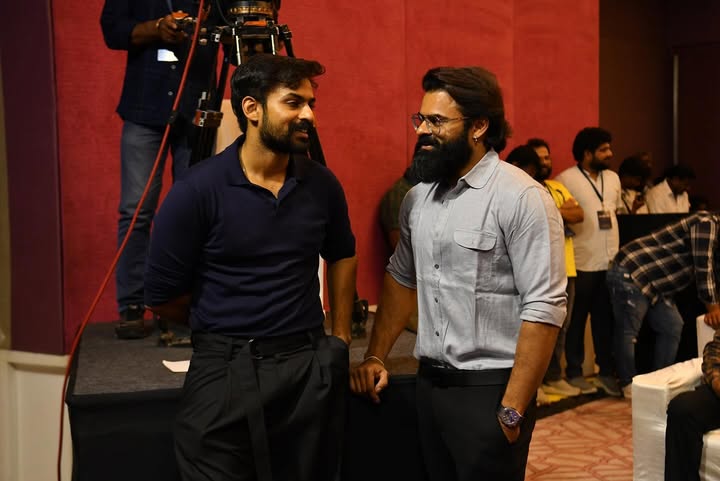 Happy birthday @panja_vaishnav_tej babu …love you ❤️🤗😘