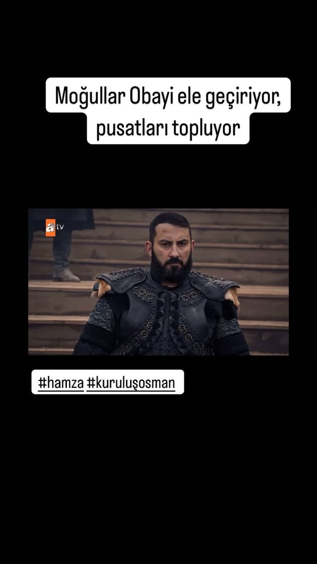 Kuruluş Osman 177. Bölüm. Moğullar obayı ele geçirdi, pusatları topluyor. Hamza Alp, Çerkutay Bey ve Gazi bişey yapamaz #kuruluşosman #kurulusailesi #kurulusosman #atv #atvturkiye #bozdağfilm #osmanabatu @kurulusosman @cagrisensoy @ali.osman3444 #fy #cerkutay #cerkutayalp #gazialp