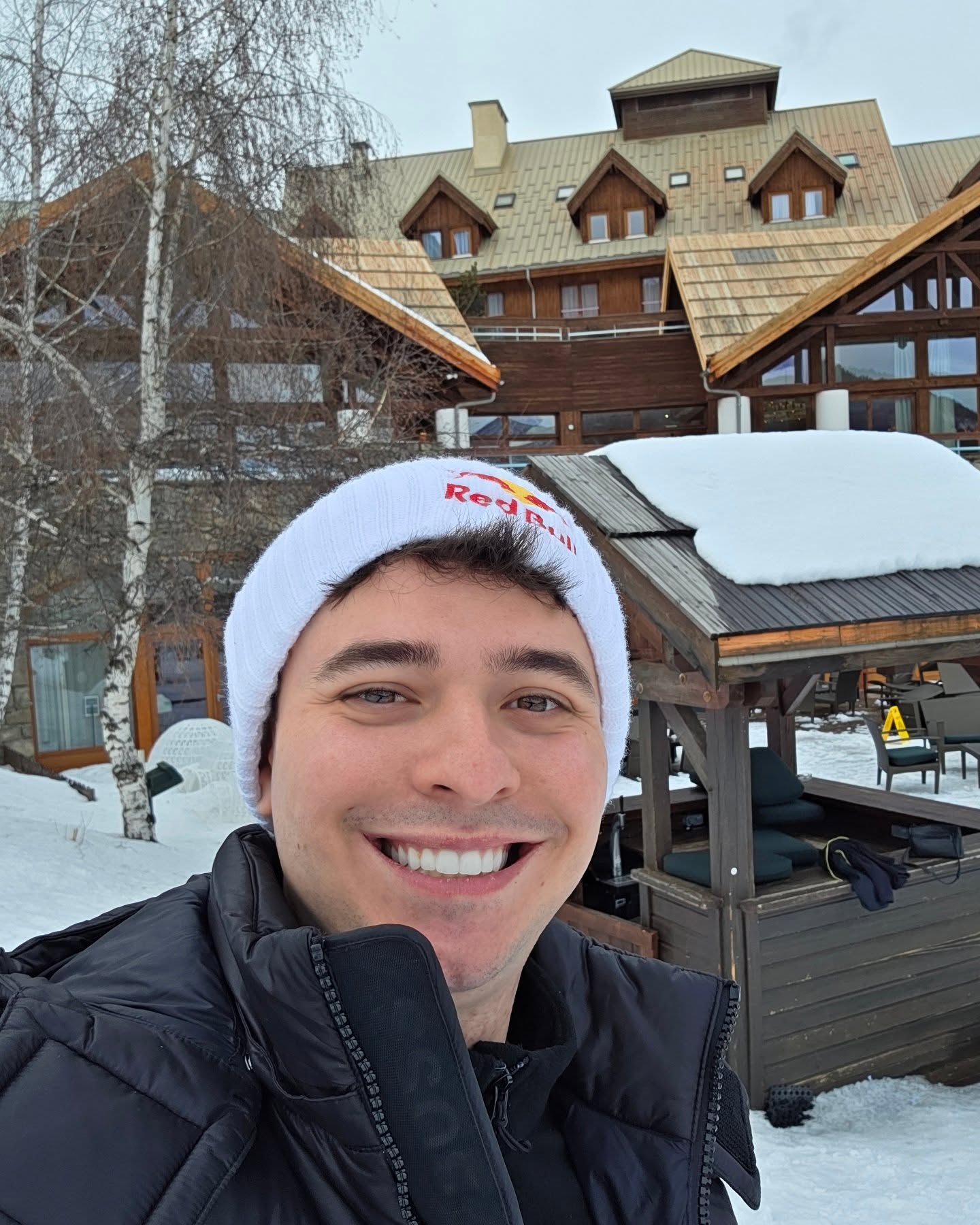 Floquinho Poderoso na neve ❄️🏂