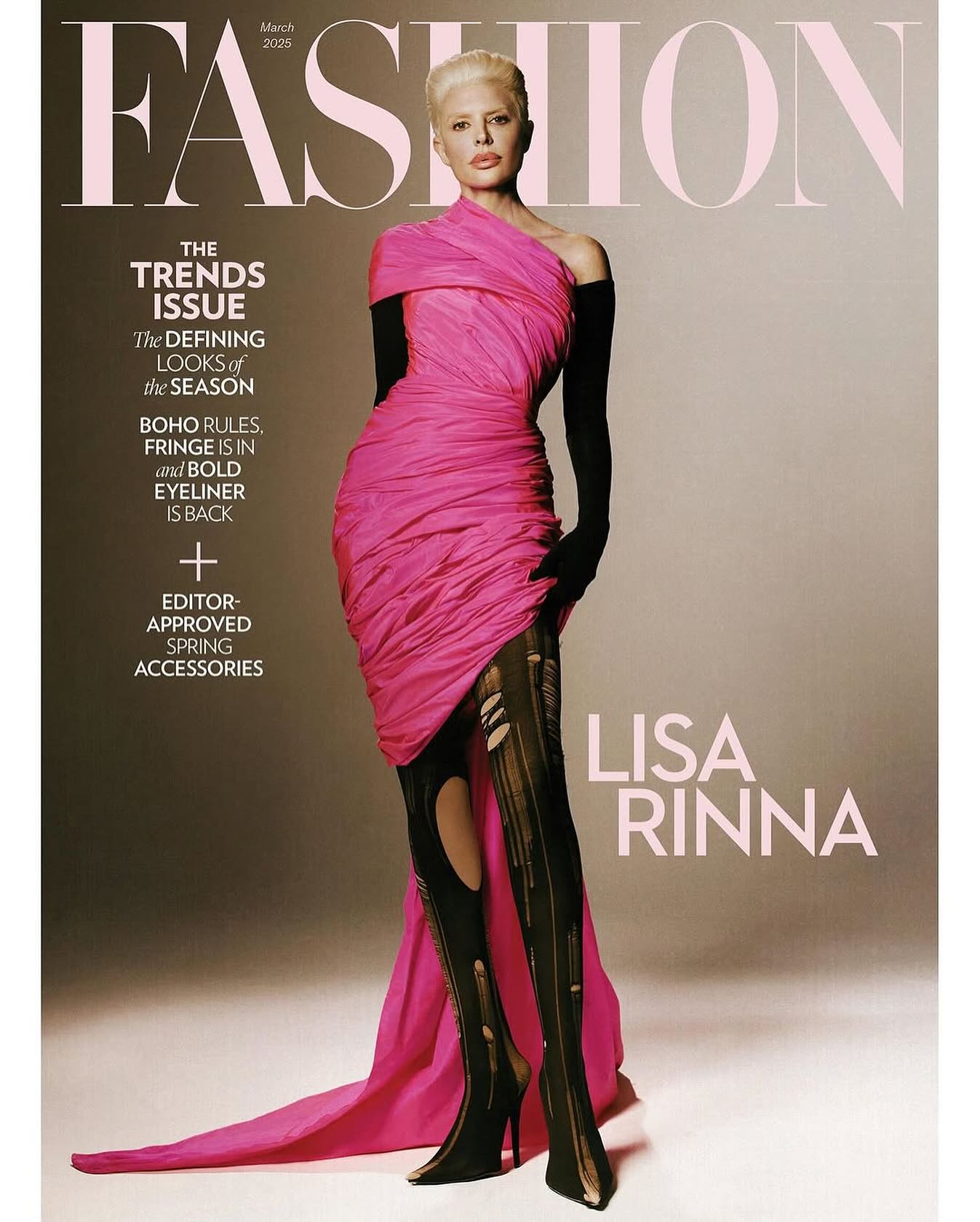 FASHION’s March 2025 issue is available on Apple News+ on February 24 and on newsstands on March 3. 🩷
Photography @gregswalesart @agpnyc
Publisher @deidremarinelli
Creative Direction @georgeantono1
Styling @danyulbrown
Hair @gregglennonjr for @bumbleandbumble @theonly.agency
Makeup @itsnicklennon for @rinnabeauty @theonly.agency
Art Direction @daniellesuzanne_
Words @heyjennberry
Producer @Alexeyg @agpnyc
Production team @shentalinskiy.feklenko @agpnyc
Digital technician @lynxproductionsinc
Photo assistants @callmeyo @MichaelCamacho @kinseyball
Tailor @osumenko
Fashion assistant @mollymundy
@LisaRinna wears @balenciaga
#FASHIONCanada #UnapologeticallyOurselves