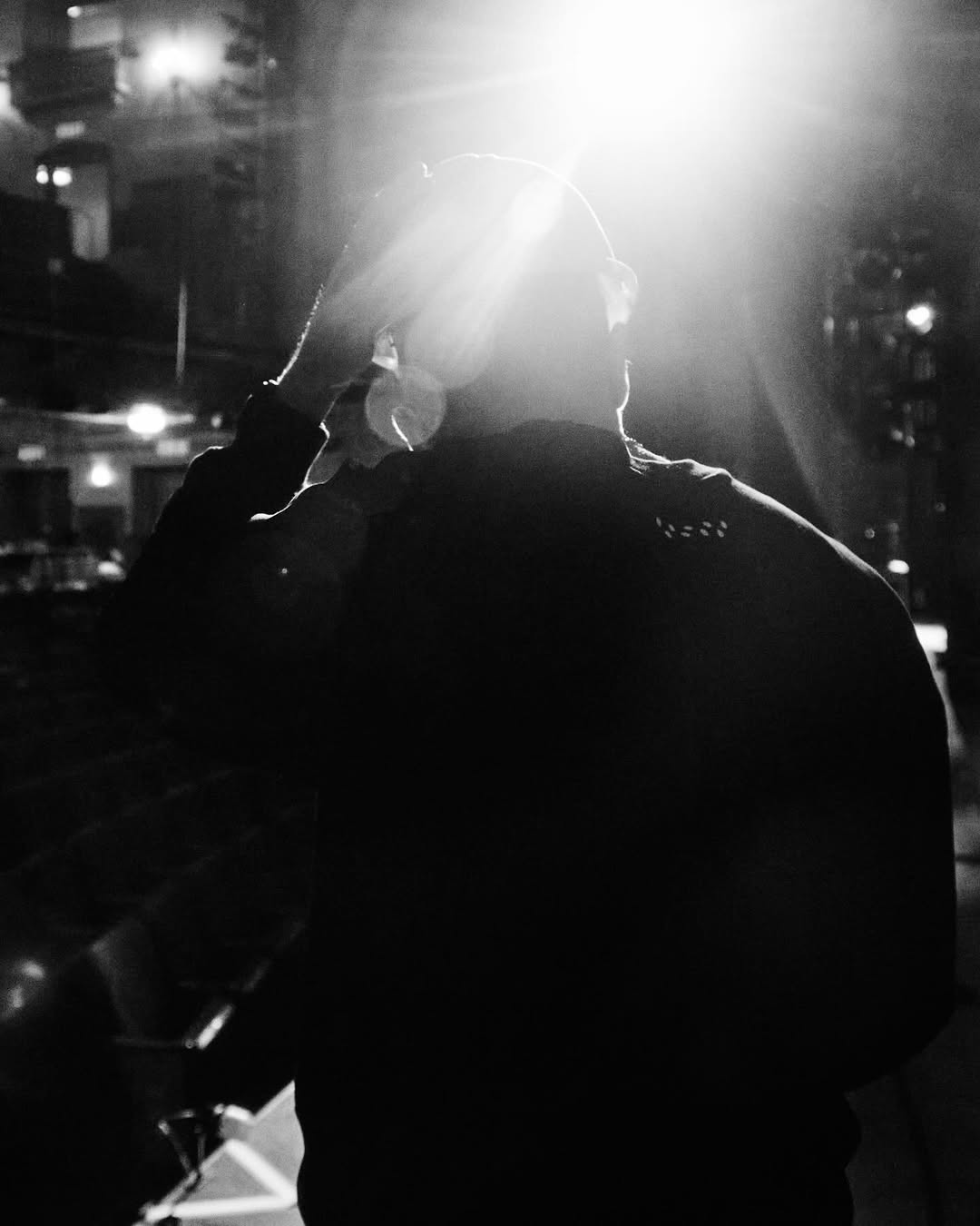 Othello rehearsals. Nearly time. @othellobway