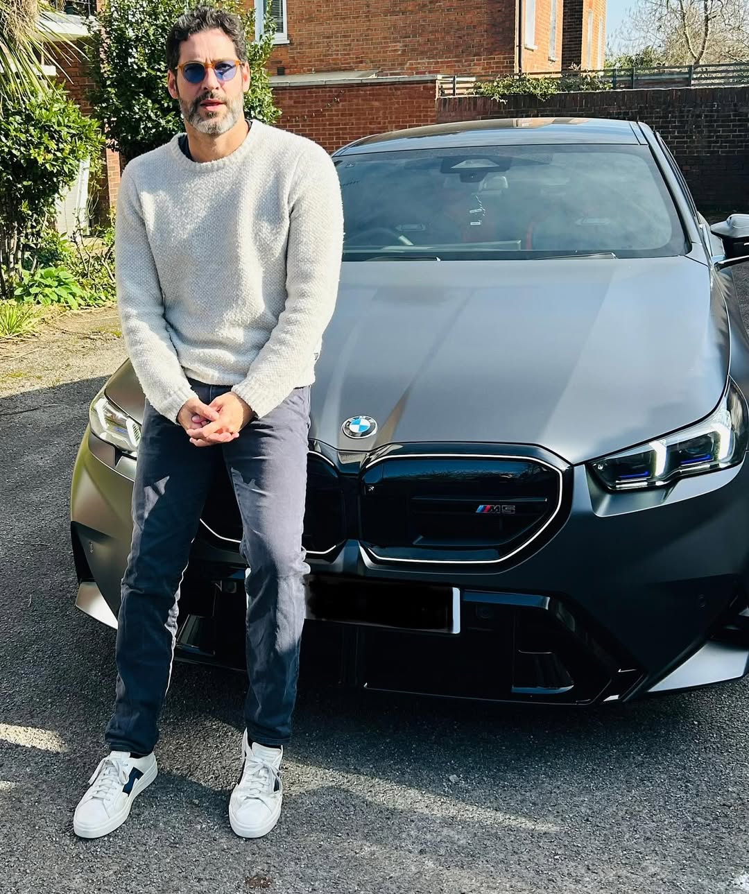 Thank you @bmwuk for this stunning M5!!!!!! What a lovely sunny week to be driving this beauty around London. I’ve never had so many compliments from passers by about a car 🔥❤️🔥 #bmwM5 #dreamcar