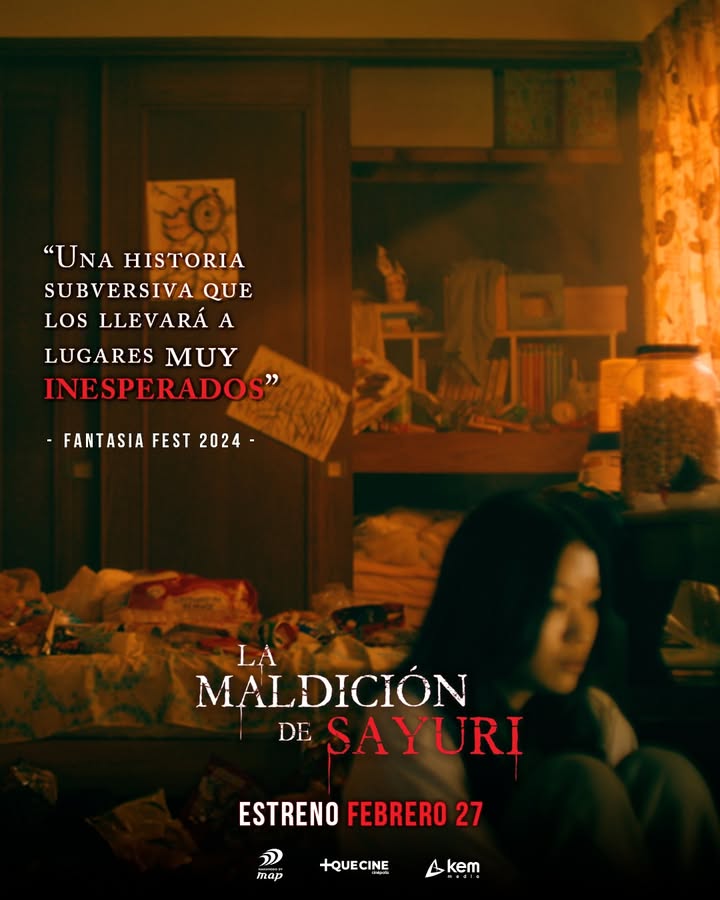 #LaMaldiciónDeSayuri te espera en cines... déjate llevar por esta historia de horror única de Japón. 😱https://bit.ly/Sayuri_cines