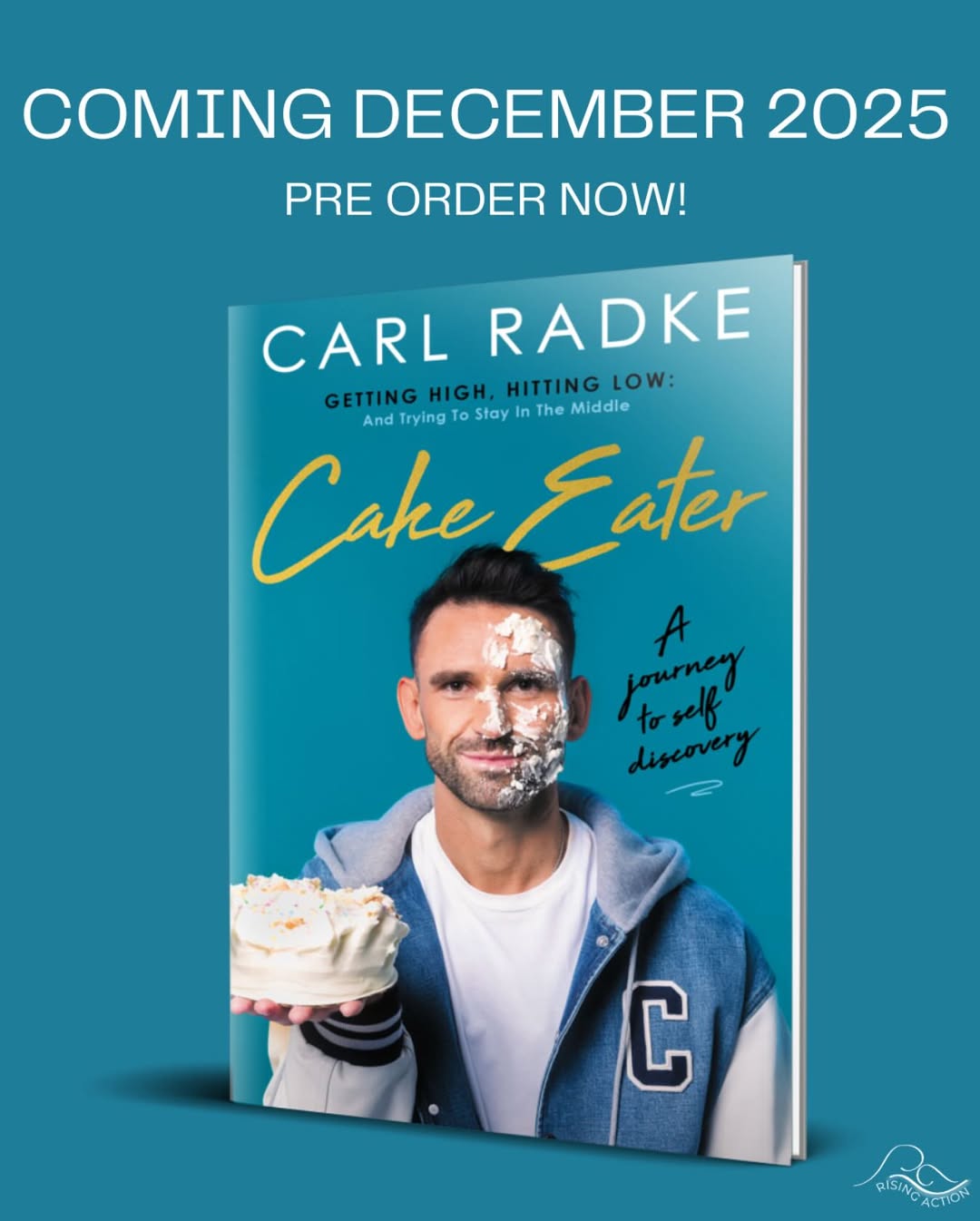 Thank you Dave Quinn, Lizz Schumer and @people for making the the official announcement for Cake Eater!
I’m proud to announce that my book Cake Eater will be out on December 30, 2025. You may be asking—why Cake Eater? Being from the South Hills of Pittsburgh in Upper St. Clair and other locals will know that Cake Eater is a privileged upper middle-class person who is handed everything. While I was called this many times, that wasn’t my reality. My book dives into my childhood, my family, my life in the public eye, my recovery and how I’m here today.
Releasing a book this raw and unfiltered is, at times, incredibly scary, but the stories in this book were vital lessons, incredible memories and oftentimes, dark moments that I haven’t been vulnerable about before. This book is also a tribute to those who loved, shaped, and cared for me when I needed them most.
To everyone who has followed me, reached out to me, and shared their own stories on recovery, this book is also for you. I am so honored to be able to share this story with you so that you get a chance to dive deeper into why I am the way that I am.
Thank you to @danielrahal_ for shooting the cover and to @missnatmack for the fantastic cover design.
Cake Eater will be published with @risingactionpublishingco and @simonandschuster , and the audiobook will be released with @audible Preorders are available now with the link in bio!