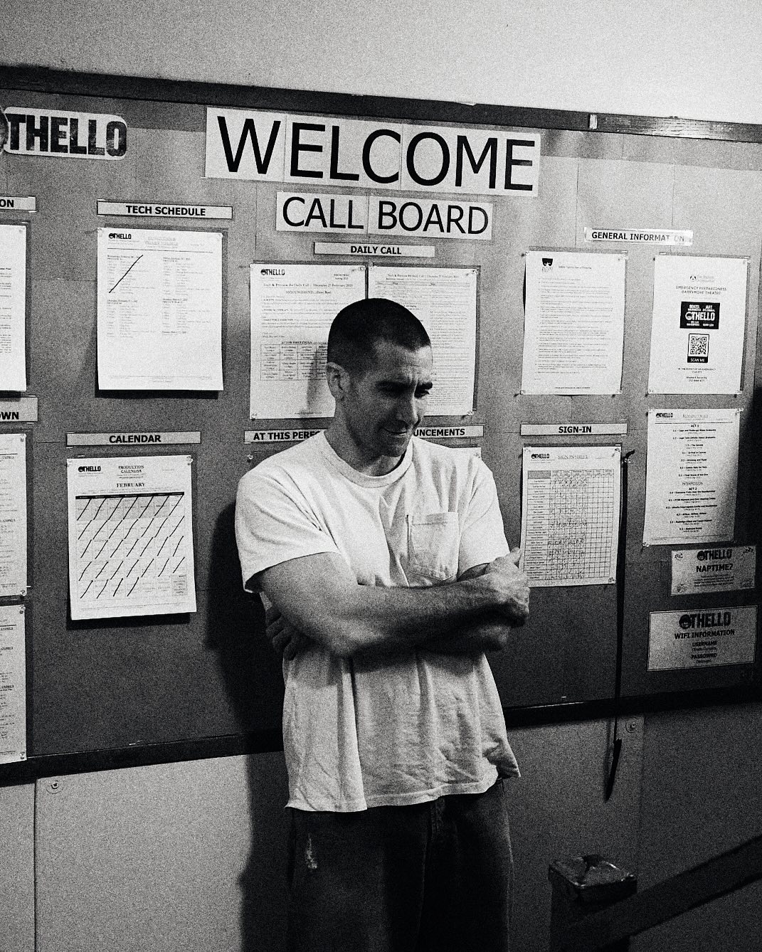 Rehearsal BTS. Honored to be a part of this incredible cast & crew bringing @othellobway to Broadway!
