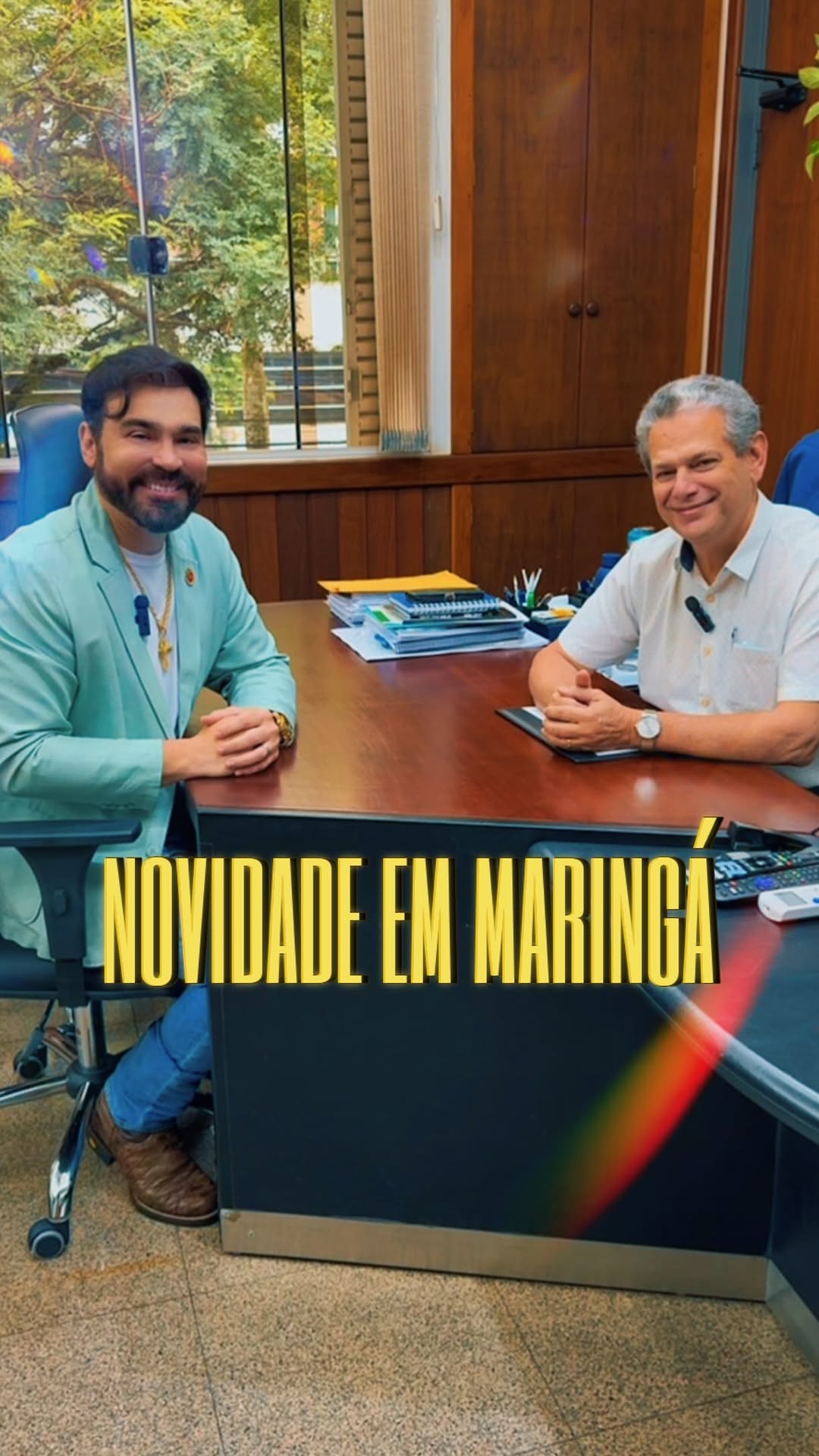 Novos projetos chegando! 🚀
Além do trabalho como Diretor de Comunicação da Prefeitura de Maringá no @ipplam.pmm, estou embarcando em novas frentes para transformar a cidade! 💡
🚗 Mobilidade urbana: estamos desenvolvendo um projeto para facilitar o embarque e desembarque de passageiros, começando agora pela edição da @expoingaoficial, com a Semob e apoio da @urbanismomaringa.
🎙️ Podcast da Prefeitura: trazendo inovação para o canal já existente, com conteúdos exclusivos e atualizações importantes para conectar ainda mais a cidade com o que há de melhor em informação e inovação, junto com a @secommaringa.
🎮 Cenário gamer em Maringá: agora também estou coordenando todos os projetos de games promovidos e apoiados pela prefeitura!
Agradeço ao @silviobarrosoficial @bebarrosoficial @denise_silva_16 @matheus_m_barros @yareprotzek @fellcarvalho1 e @taniaverri pela confiança nessa missão. Bora fazer a diferença! 💙🔥
#maringa #mga #games