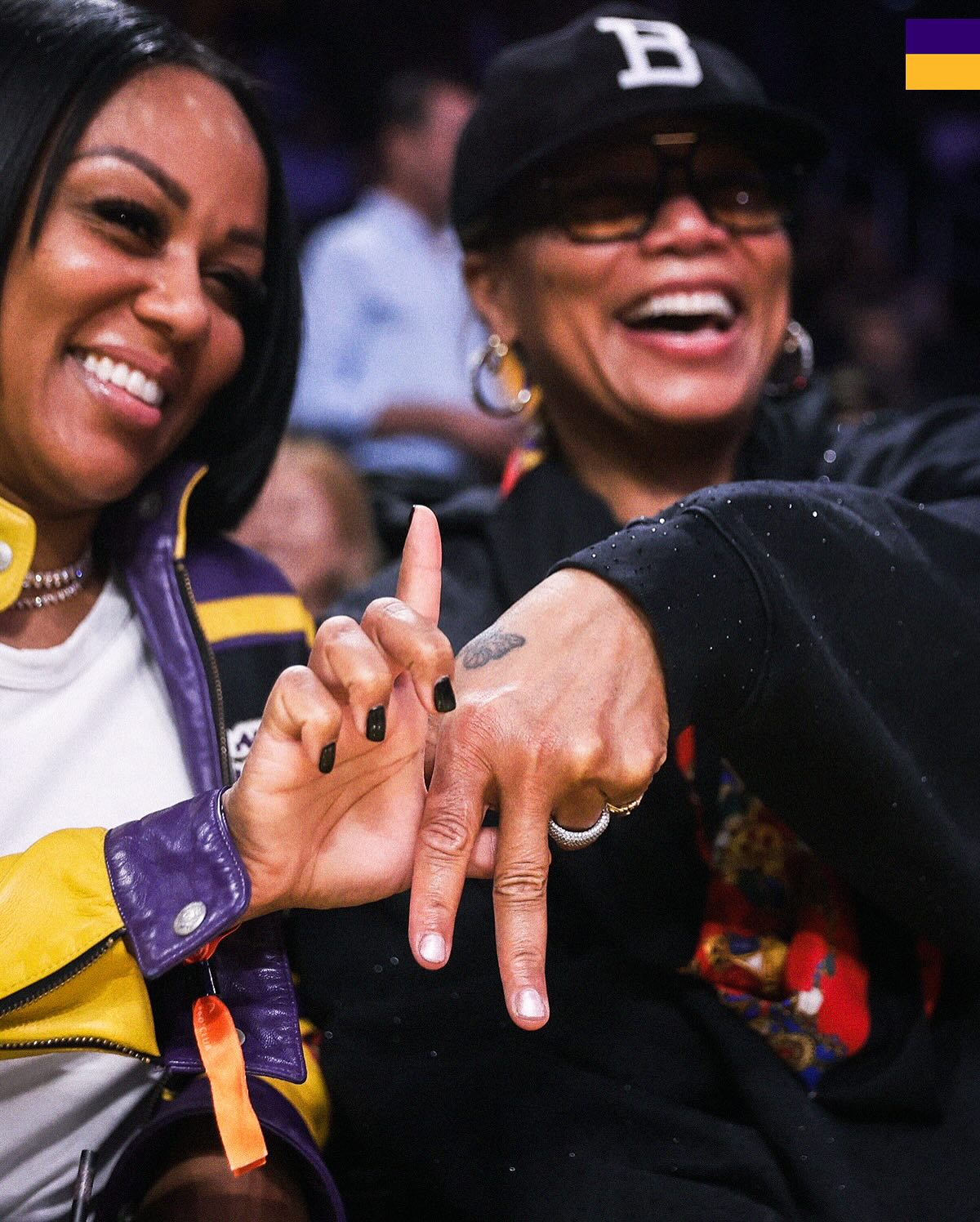 Royalty in the building — 👋 Queen Latifah