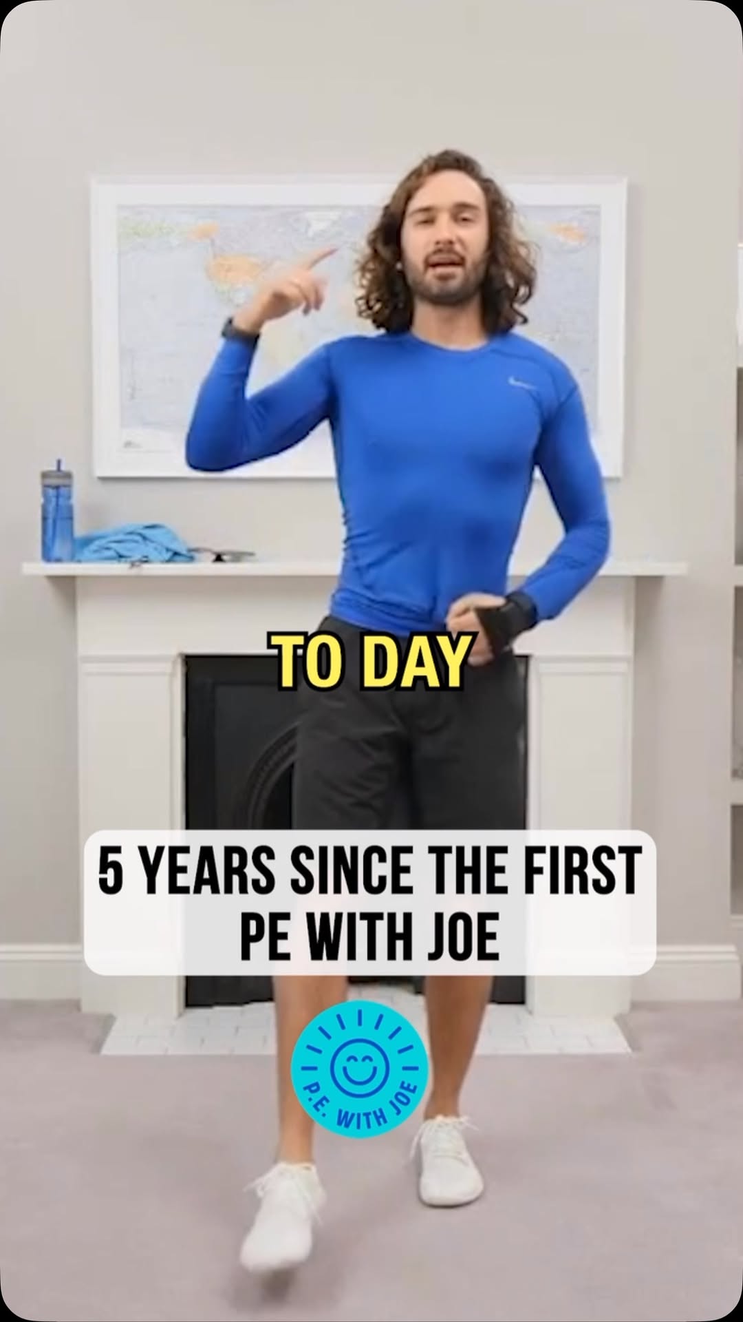 Wow! I cannot believe it’s been 5 years 🥺
On March 23rd 2020, I cleared out my living room and went live on YouTube for the first day of PE With Joe.
What started as a way to keep kids (and grown-ups!) active at home during lockdown, turned into something so much bigger than I ever could have imagined - with millions of us coming together every morning to laugh, stay positive and get fitter.
It will always be my proudest achievement and I just want to say a massive THANK YOU to everyone who joined in - whether you did one workout or every single one. You inspired me every day and although it was a difficult time, I have so many amazing memories from our time together 💙
Do you have any good memories from PE with Joe? ☺️
#PeWithJoe #lockdown