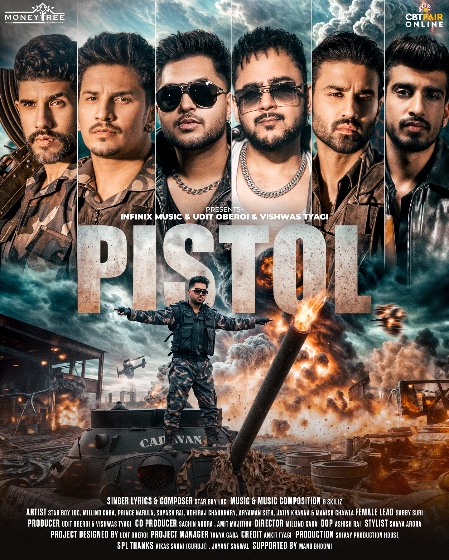 My Directorial Debut Dropping Soon 👏🏻💥
@starboyloc
@princenarula
@suyyashrai
@aaryamannsseth
@adhiraj9090
@sabbysuriofficial
@infinix_music
@uudit.oberoi
@vktyagi29
@sachin_arora17
@amit_majithia
@gskillzofficial
@ashishrai666
@tanyagabaofficial
@moneytreerealityofficial
@jatinkhanna1
@jayant.sanwal26
@shivay_production_house
@sourabharoraofficial
@dyanamicghost
@manubhoomi.llp
@abhishekgureja
#Pistol #StarBoyLoc