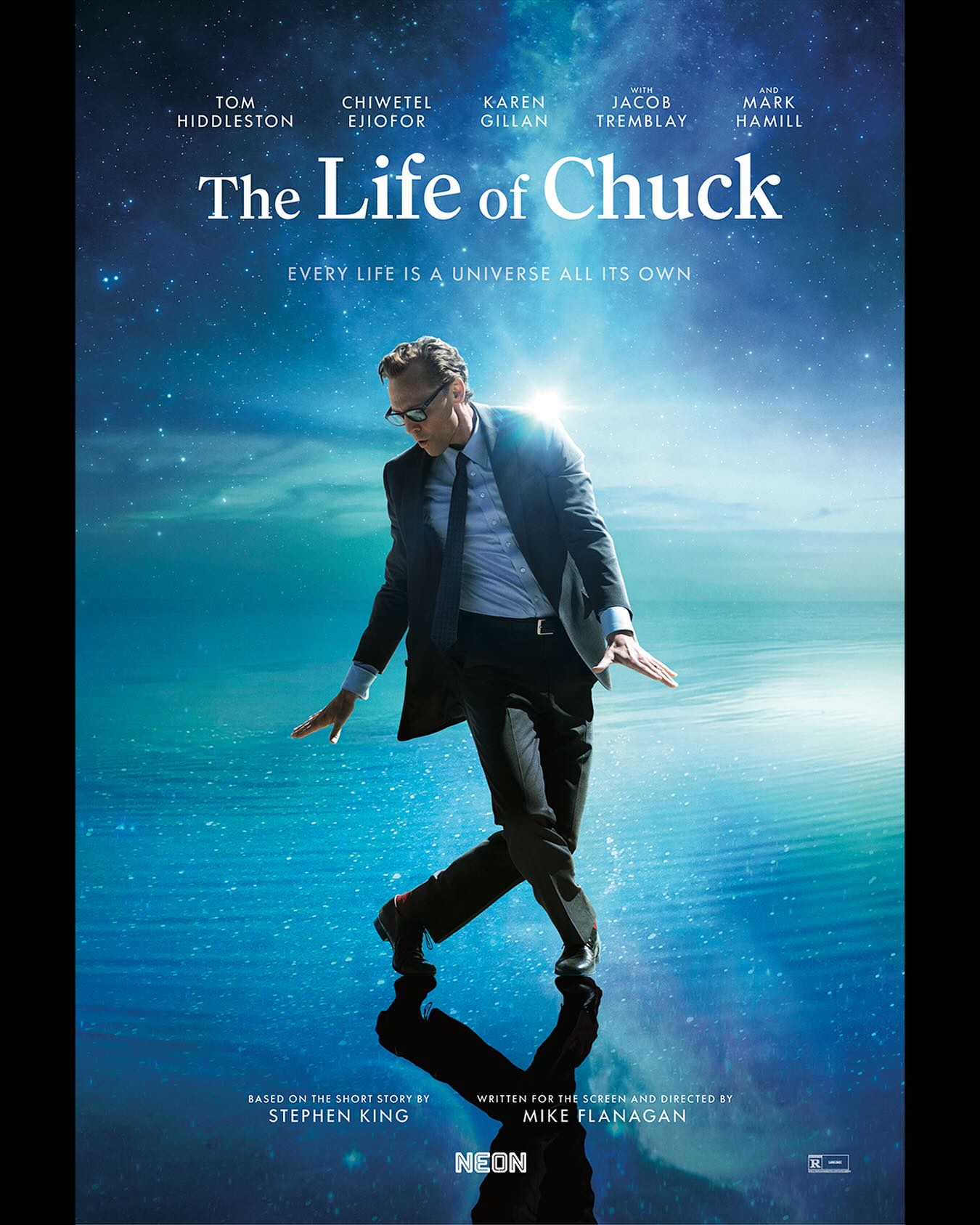 Every life is a universe all its own.
Mike Flanagan and Stephen King’s THE LIFE OF CHUCK.
In theaters June.
@neonrated @lifeofchuckfilm