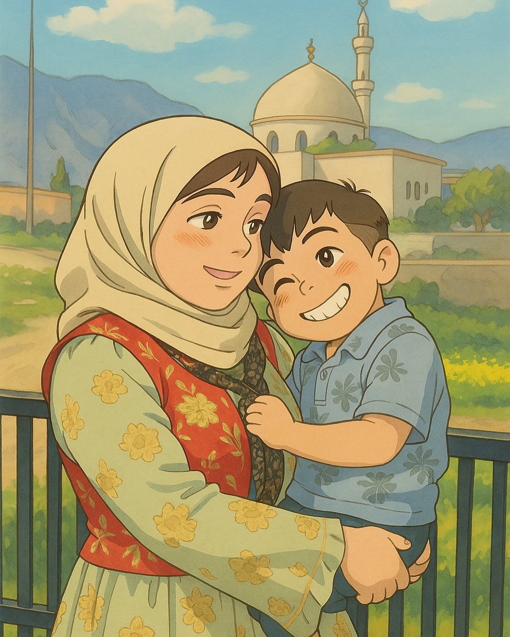 مانگی ڕەمەزان هاتنی ئەووەڵ بە شەوم دی
تا ڕۆیی لەبەر مەستی وەهام زانی خەوم دی
بۆ مانگ ئەگەڕان خەڵقی، منیش ئەبرۆیی یارم
دی و چووم و وتم قازی بە حەق ماهی نەوم دی
#حەمدی