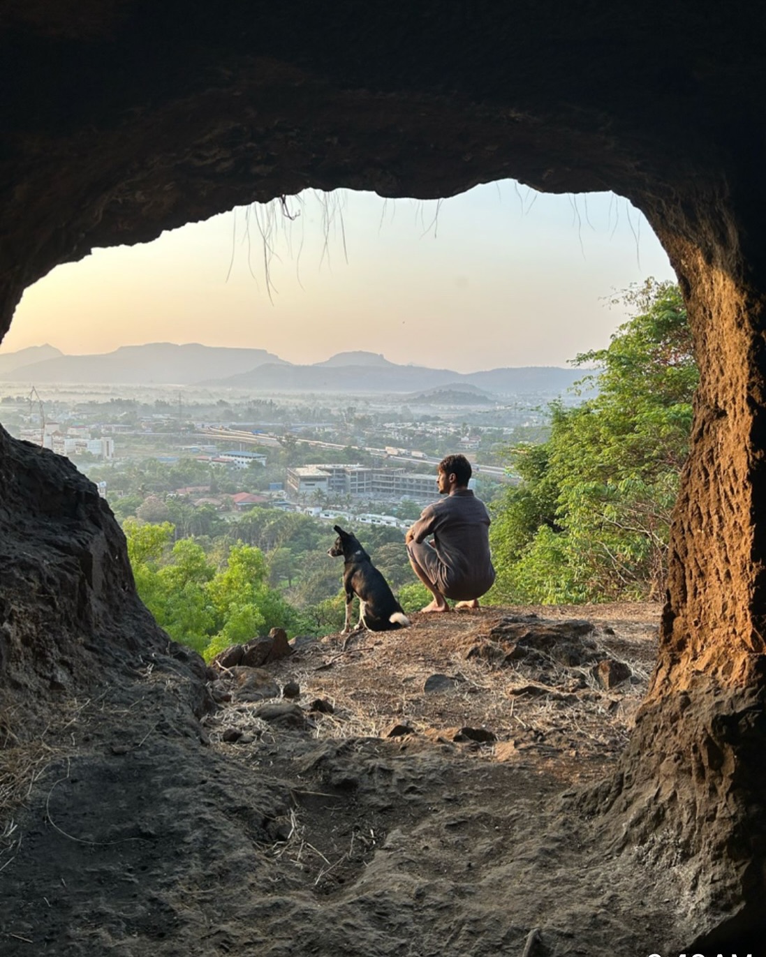 “In the silence of the cave, the world outside becomes a canvas of possibilities..
Pic courtesy-Subodh Tiwari