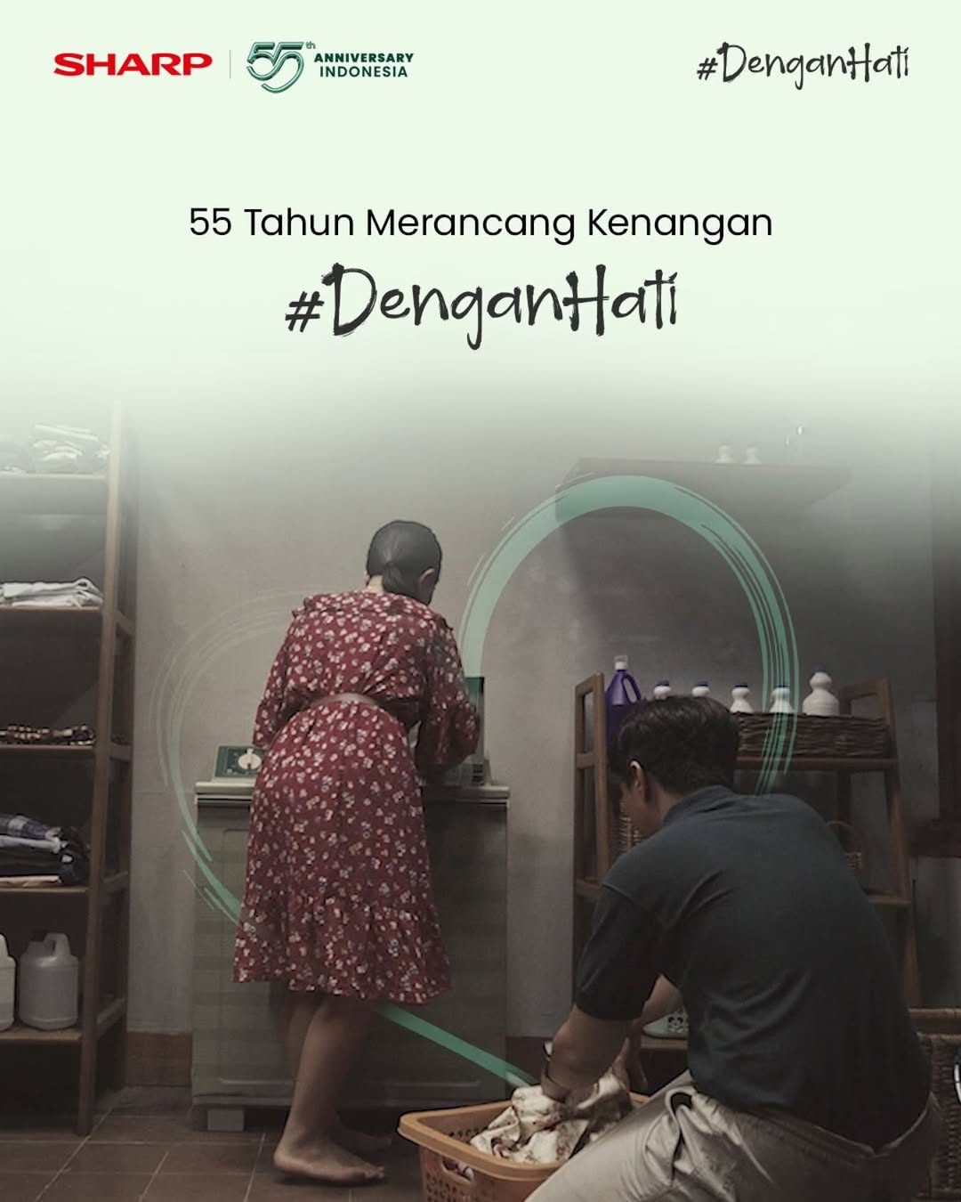 Start with your heart. Sharp 55 Years #sharp #anniversary