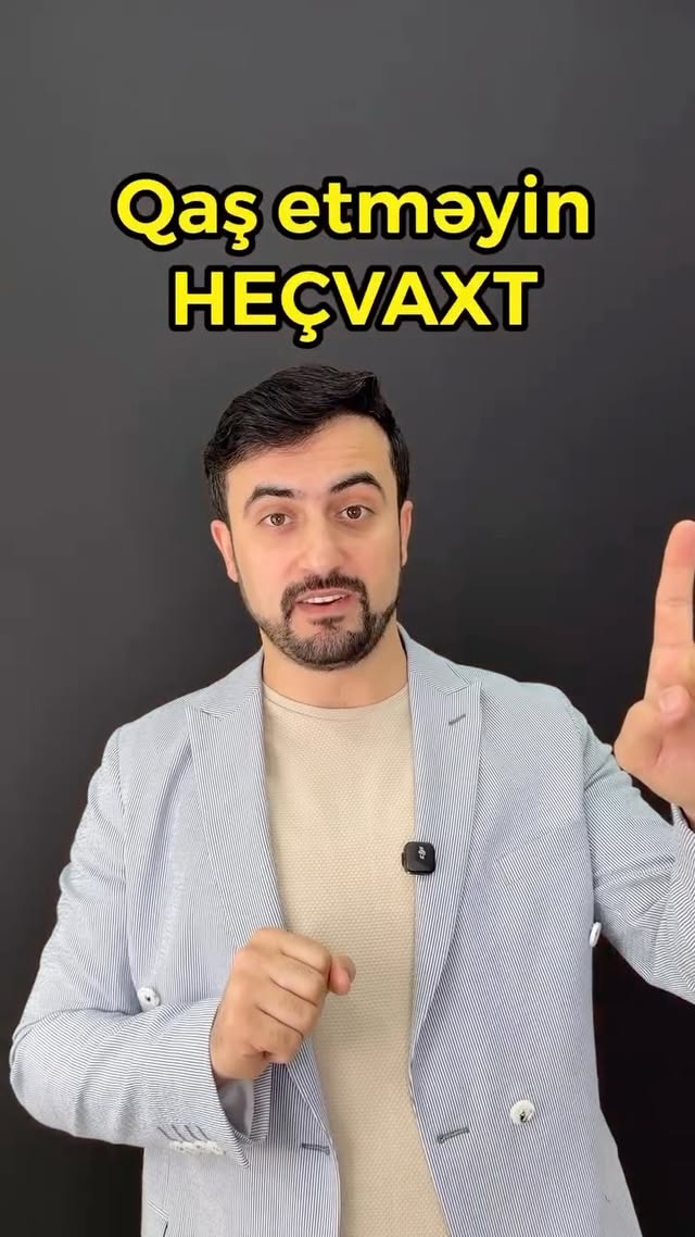 Qaş proseduruna gedərkən diqqət etməniz 3 qayda✅
#emililhamoglu