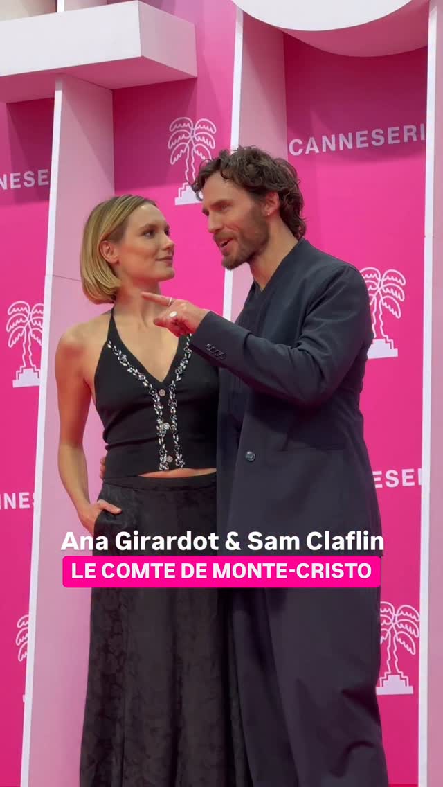 Le duo le plus glamour 💖 À l’affiche de la série événement LE COMTE DE MONTE-CRISTO projetée en Avant-Première à #CANNESERIES, et bientôt sur @france.tv