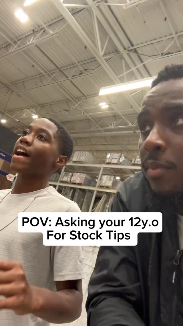 We giving stock shares for bdays now instead of Robux… they grow up so fast 🥹🥲
$LOW $HD
