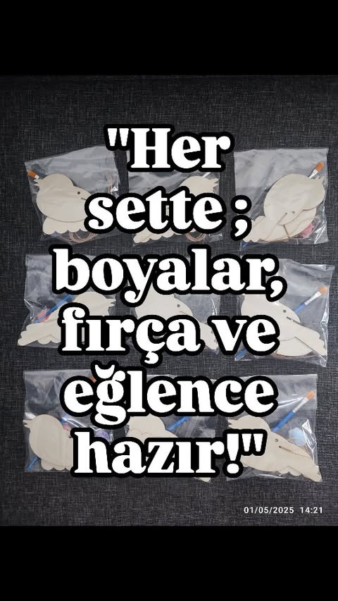 "Yeni etkinlik setlerimiz SATIŞTA!..Sipariş için DM 'den ulaşabilirsiniz.."
#reelskeşfet #keşfet #sanat #miniksanatçılar #sanatkids #çocuksanatı #etkinlikönerisi #boyamasetleri #reelsofinstagram #çocuksanatvakti #yaratıcılık #sanatevde #mutluçocuklar