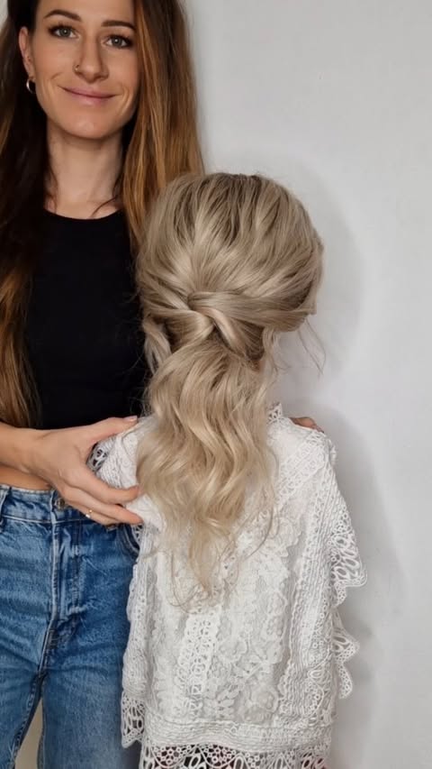 #seistyle #hairstyle #frisuren #frisurenselbermachen #frisurentutorial #frisurendiy #easyhairstyle #frisurendiy #einfachhochstecken #einfachehochsteckfrisuren #easyupdo #frisurenfürlangehaare #hairstylesforlonghair