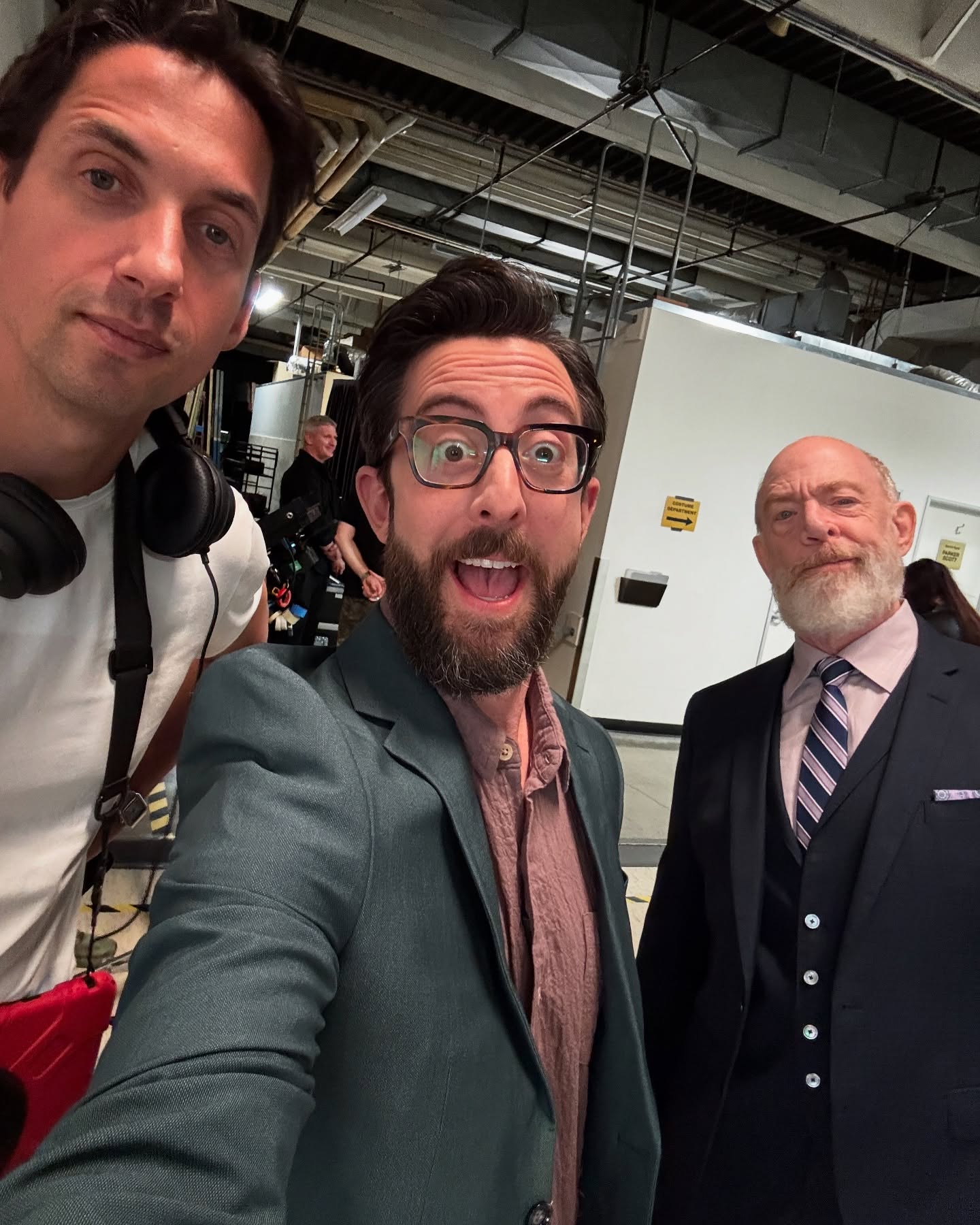 a peek behind the curtain…
-on set with J. K. Simmons & @cameronvanhoy
-behind the scenes of a recent video
-at @netflix for the creators panel
-some quality time with my little dude
-my fancy parking spot
-switzerland!
-i’m on a billboard!
-a little @billyjoel to wrap it up