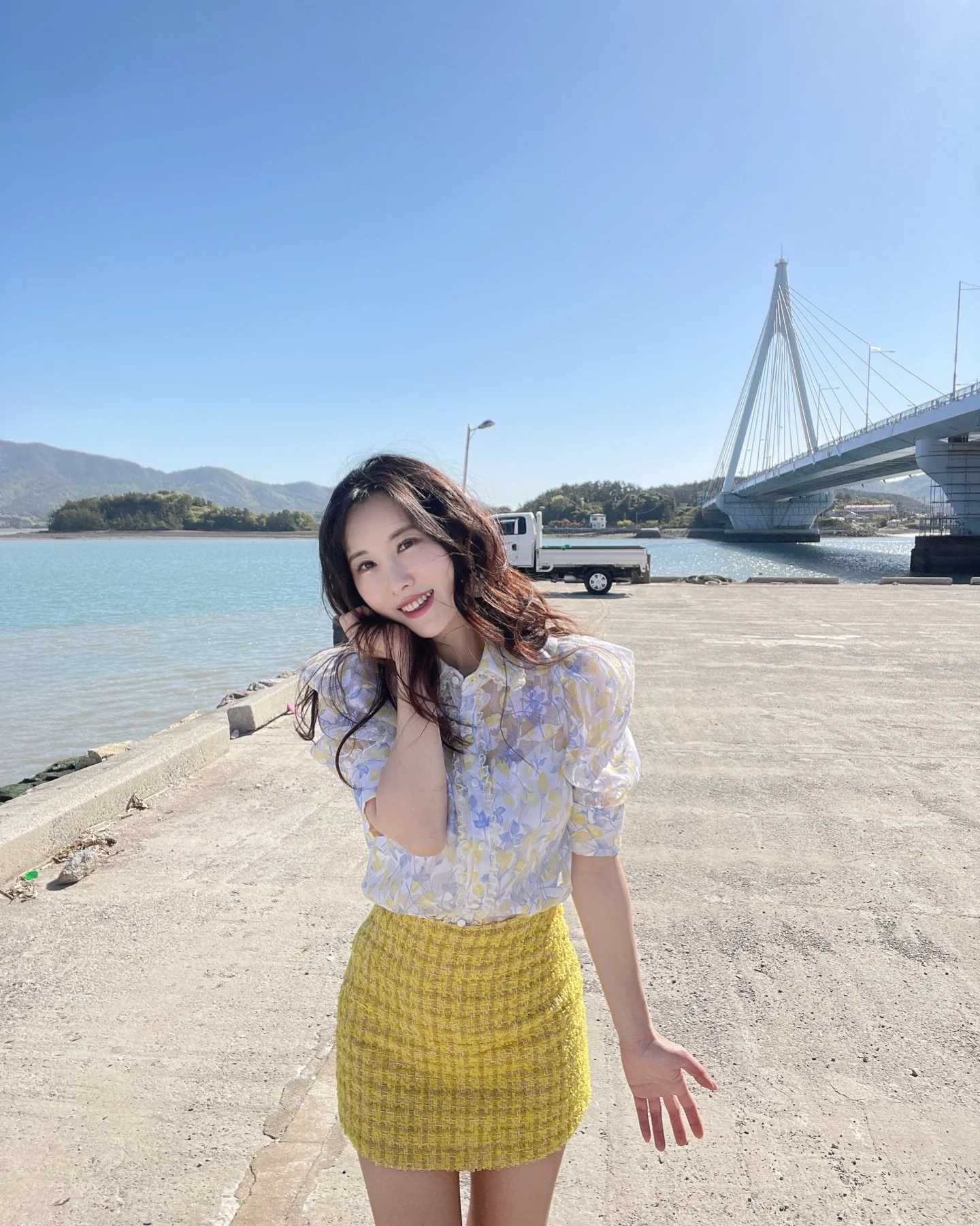 바람에 맞서 싸워 🤜🤛🌼
#완도군 #군외면