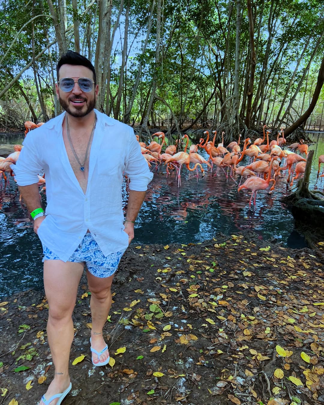 🪷🦩Protect your peace! 🍄……………………#aviarionacionaldecolombia #cartagena #naturaleza #aves #flamingo #green #goodvibes #outfits #beachlifestyle