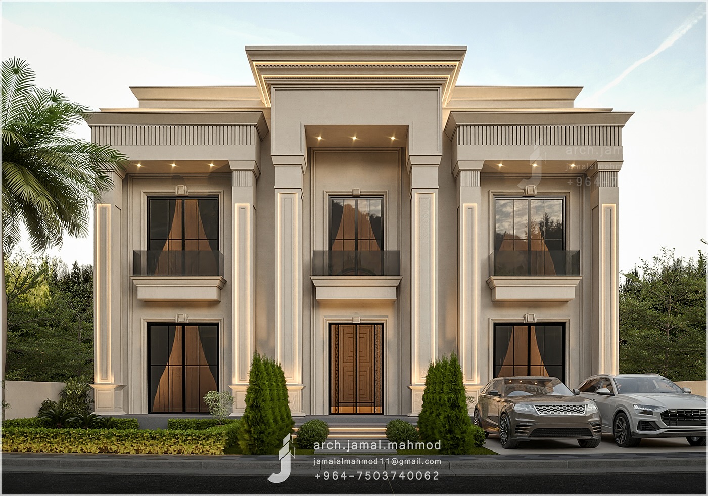 عربي / كوردى / English
تصميم واجهة ڤيلّا بعرض 17 متر في اربيل ، كوردستان العراق 🇮🇶
تصميم انيق وبسيط يجمع بين الفخامة الكلاسيكية والبساطة العصرية، مما يجعله مناسباً للأذواق الحديثة
تصميم _ تنفيذ _ اشراف
للاستفسار +9647503740062
———————————————————-
دیزاینی ڤێلایەک بە پانایی ١٧ مەتر لە شاری هەولێر
دیزاینەکە بە شێوازی نیوکلاسیکییە و
دیزاین _ جێبەجێکردن _ سەرپەرشتی
———————————————————-
Exterior design in Erbil, Iraqi Kurdistan
Design _ Implementation _ Supervision
———————————————————-
#erbil #kurdistan #iraq #saudiarabia #design #exterior #تلعرن #iraq #تصميم #العراق #بغداد #كوردستان #منزل #واجهة #اربيل